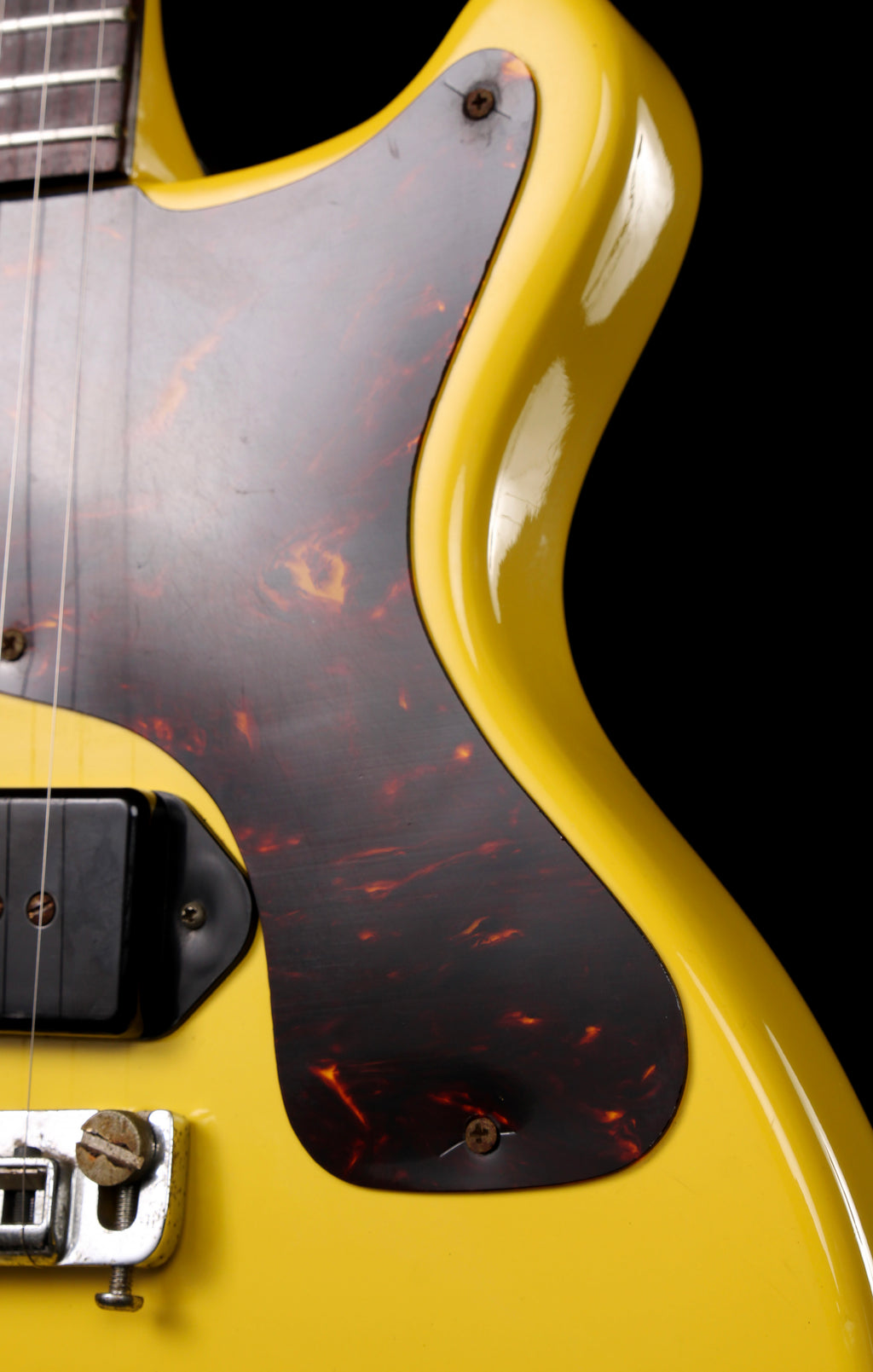 Burny RTV-80 Les Paul Junior TV Yellow
