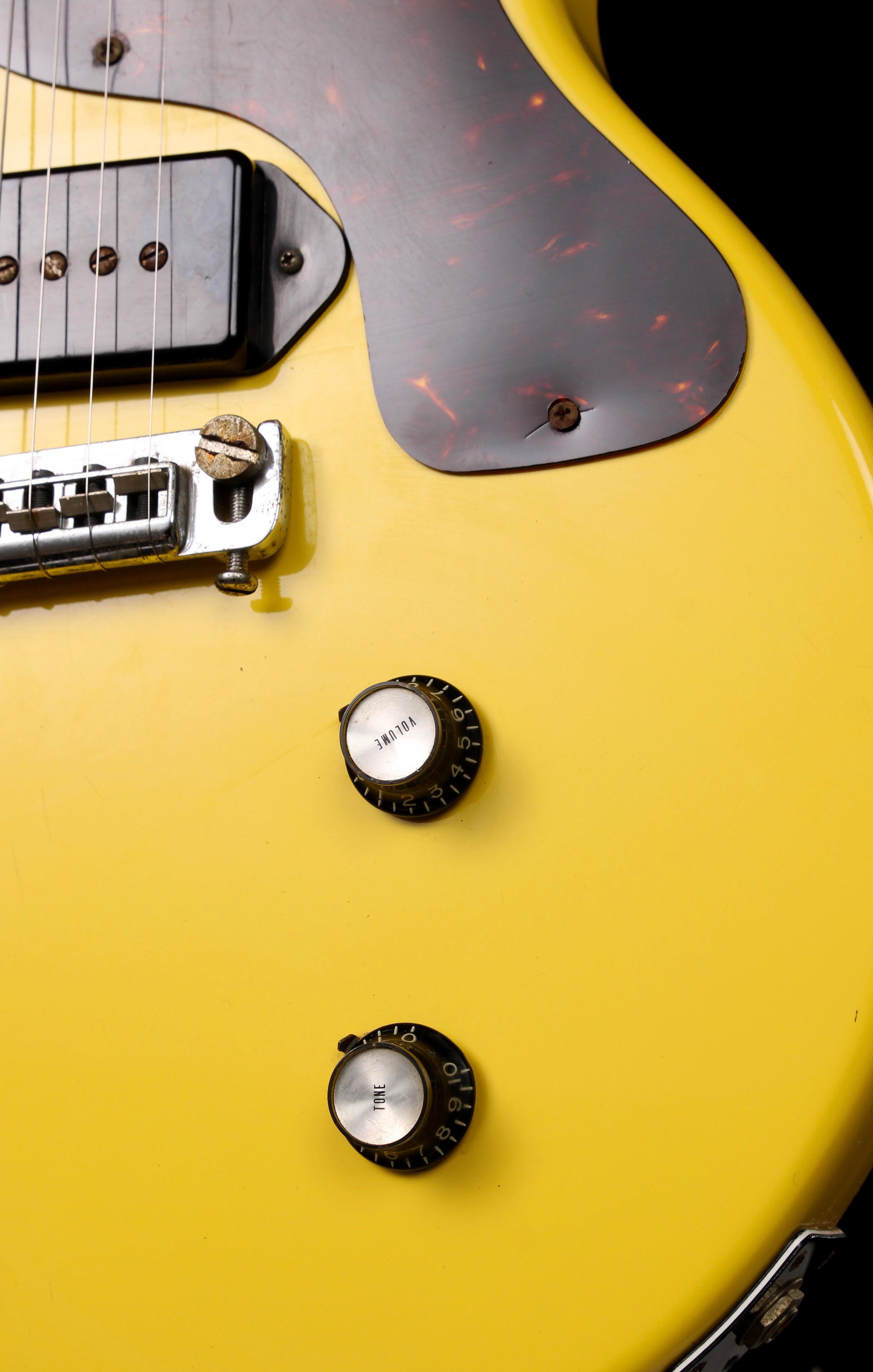 Burny RTV-80 Les Paul Junior TV Yellow