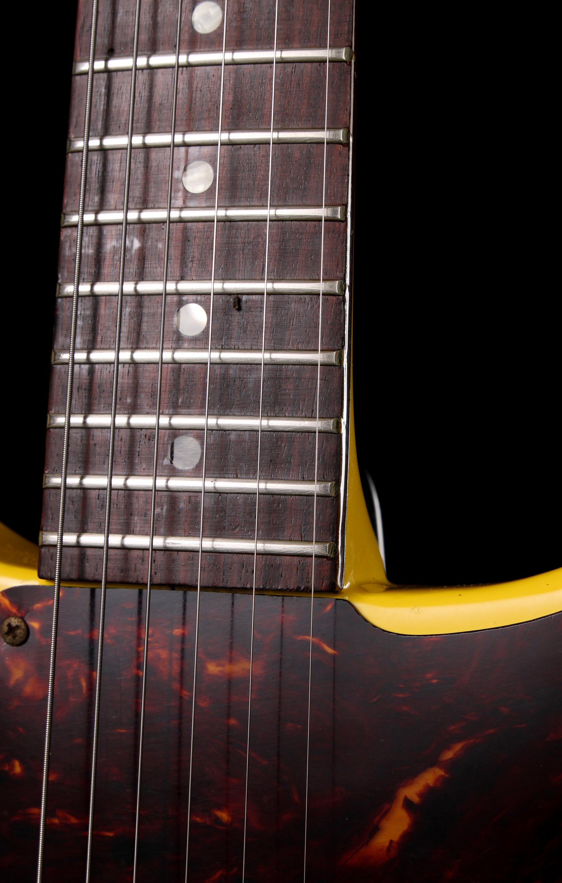 Burny RTV-80 Les Paul Junior TV Yellow