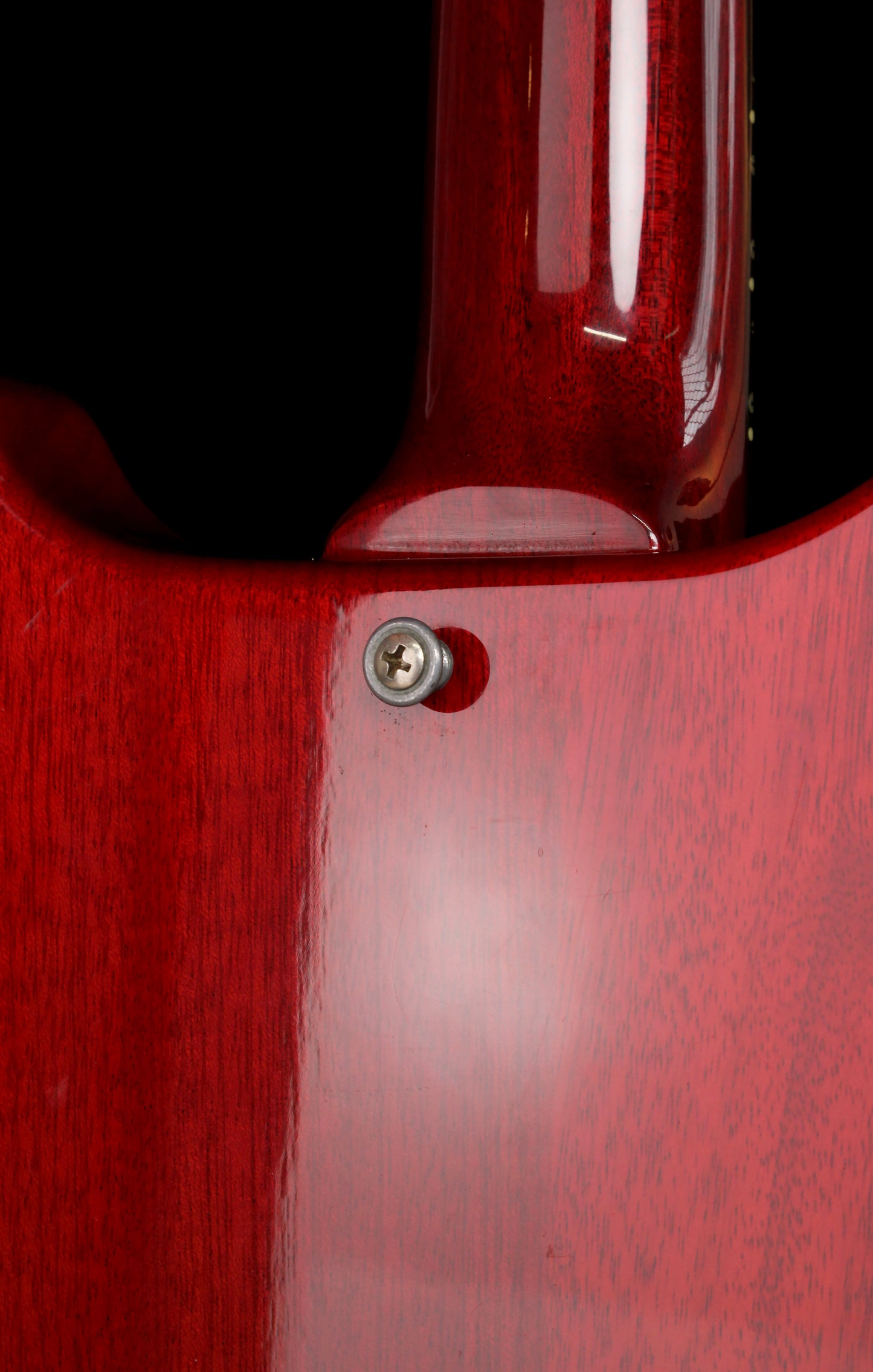 Burny RTV Les Paul Junior Double Cut Rare Cherry