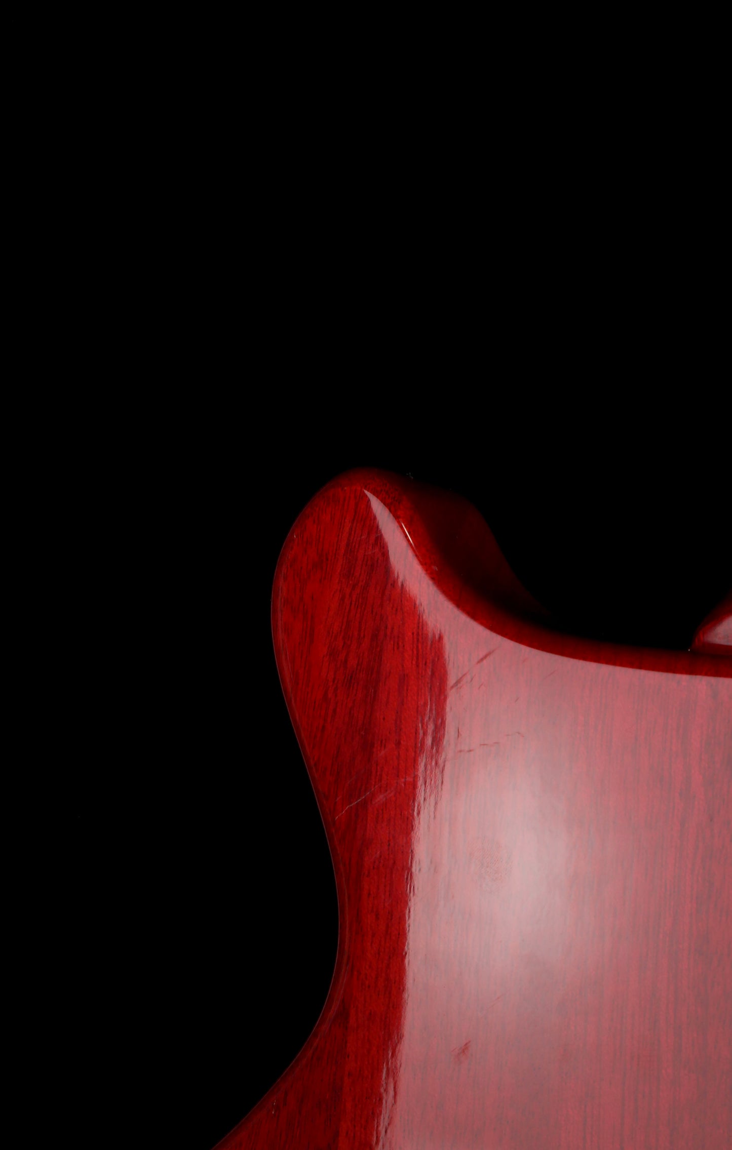 Burny RTV Les Paul Junior Double Cut Rare Cherry