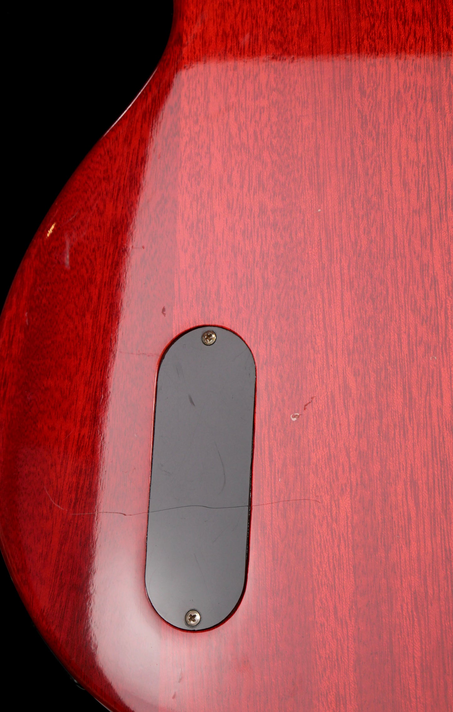 Burny RTV Les Paul Junior Double Cut Rare Cherry