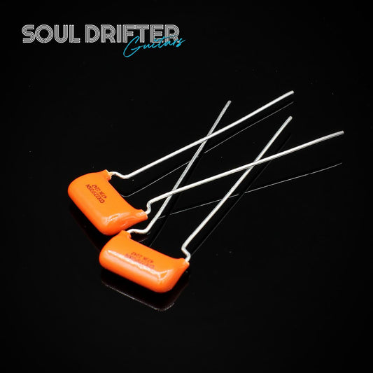 Cornell Dubilier 0.047 uF 200 VDC Orange Drop Film Capacitor