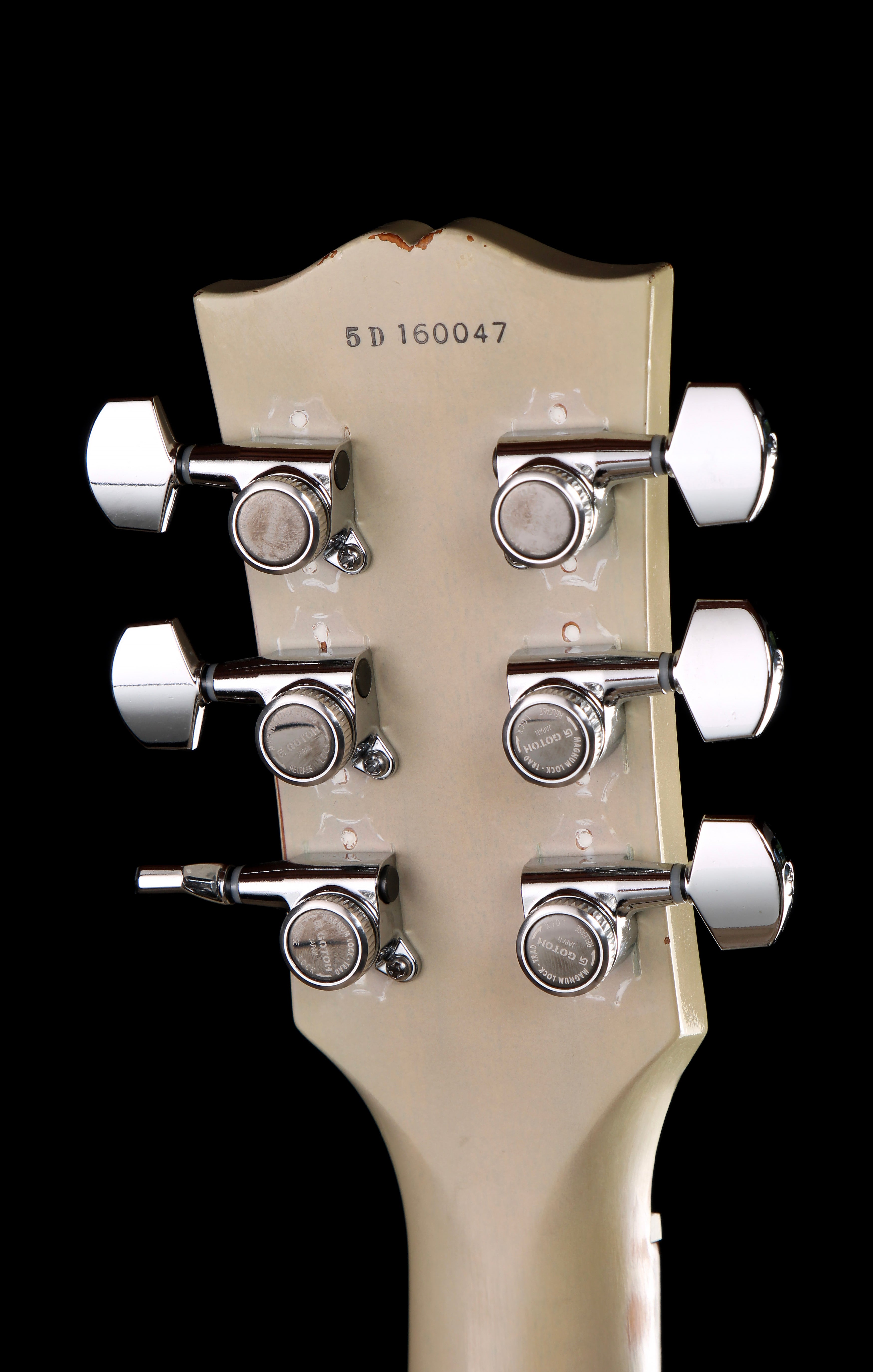 Crews Maniac Sound KTR-02 JR Les Paul Junior Refinished Relic Grey