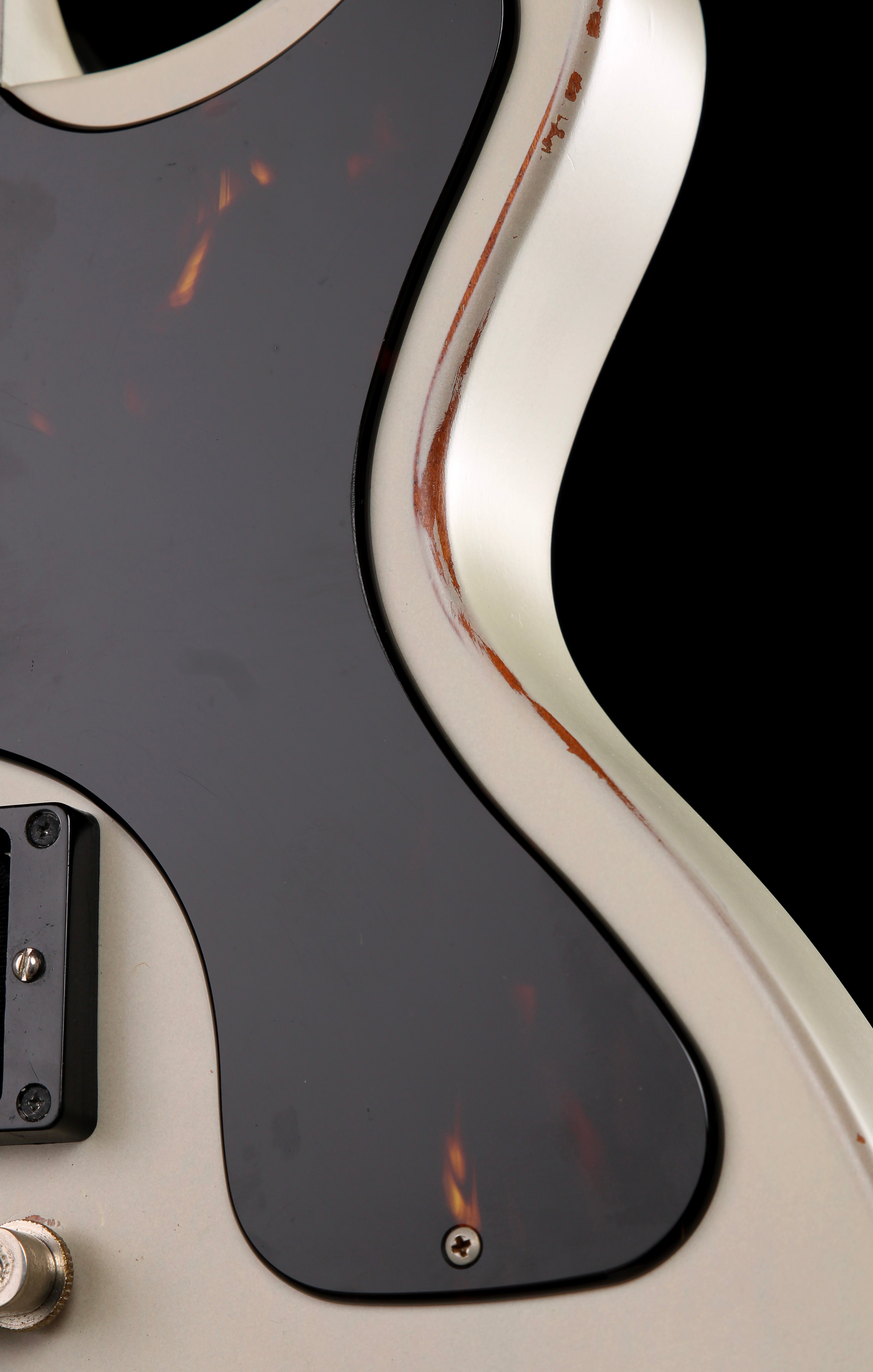 ギター crews maniac sound ktr02jr Crews Maniac Sound KTR-02 JR Les Paul Junior Refinished Relic Grey