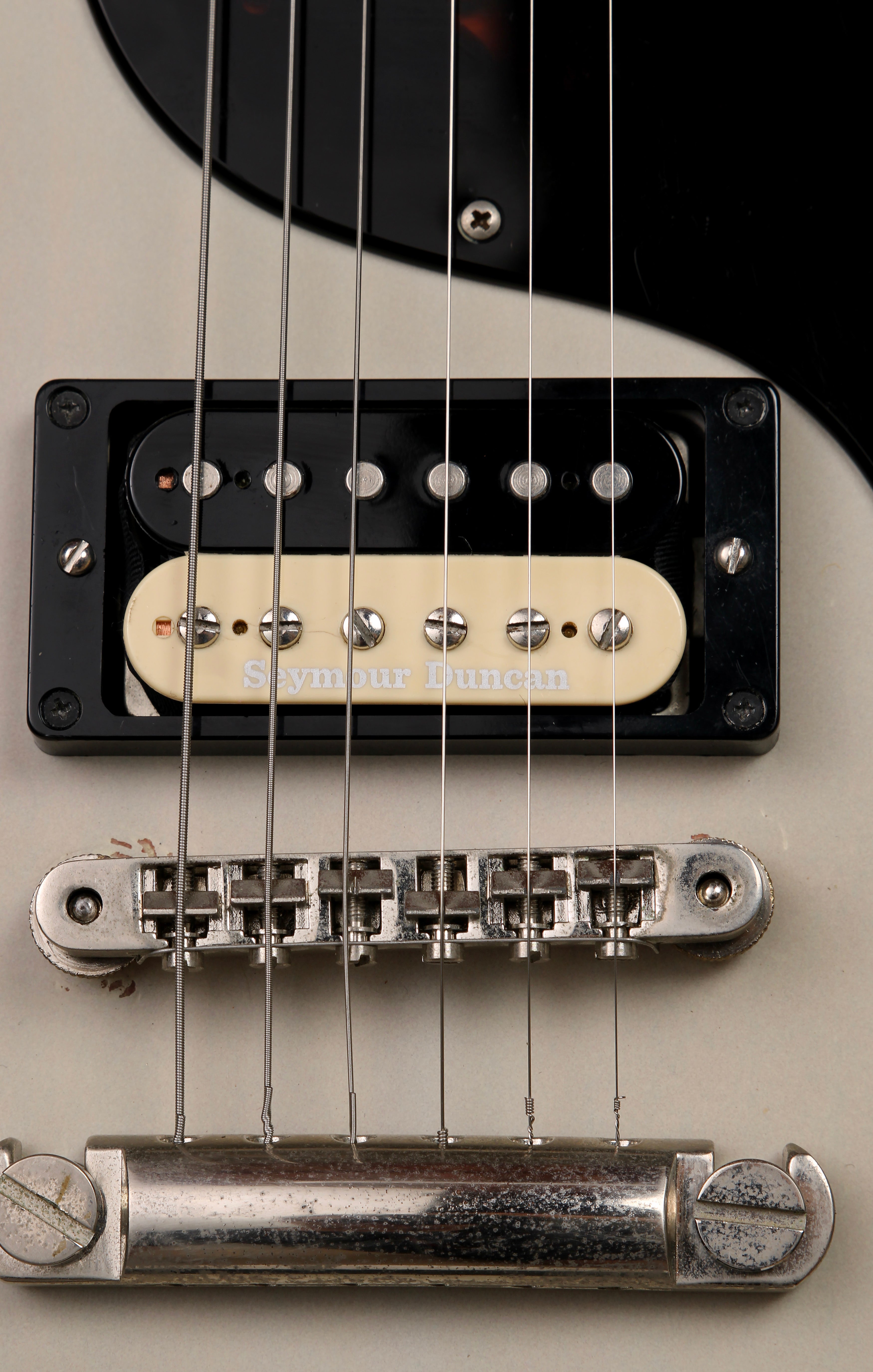 Crews Maniac Sound KTR-02 JR Les Paul Junior Refinished Relic Grey