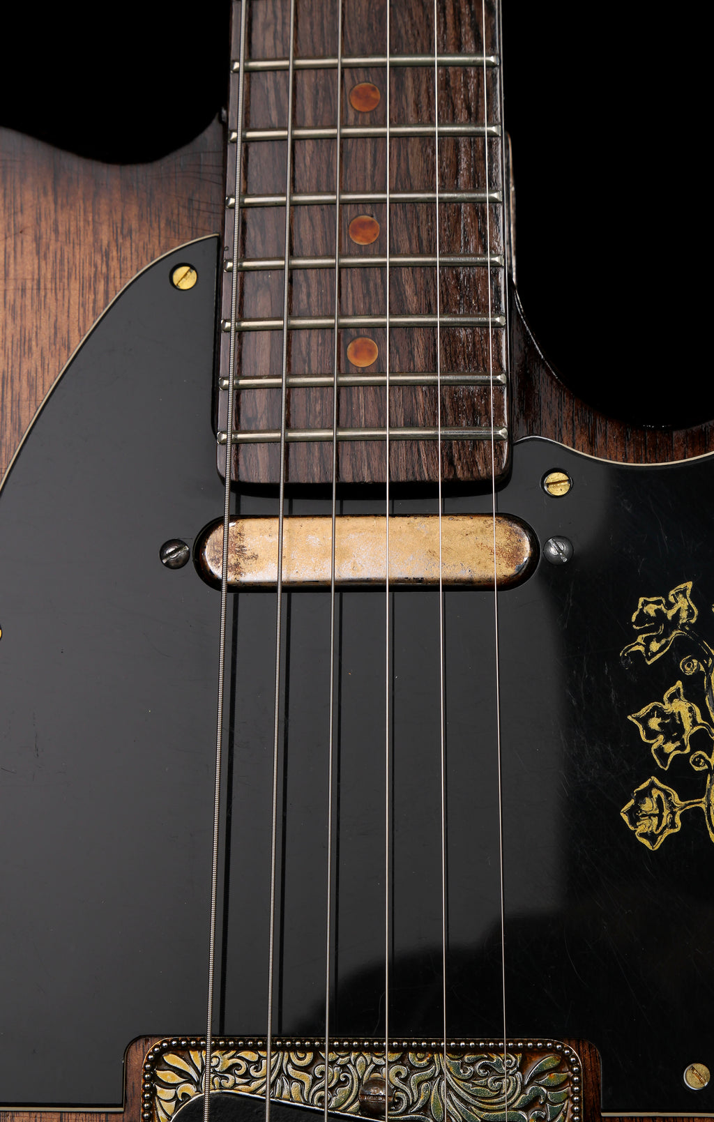 Delicious Taylormade Custom Order All-Rosewood Telecaster Dark Sunburst / Natural