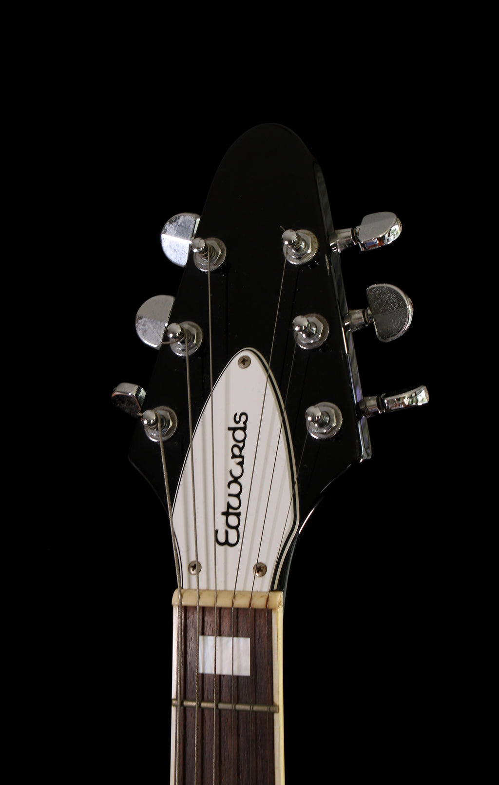 Edwards by ESP E-FV-120D Flying V Ebony Seymour Duncan