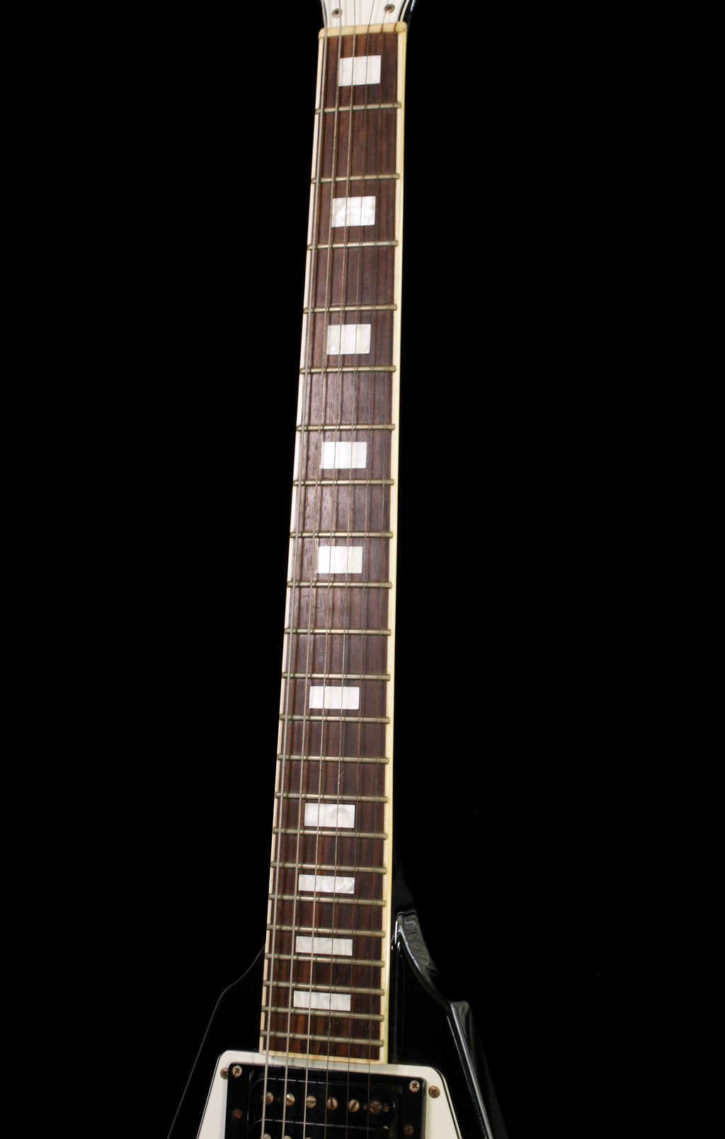 Edwards by ESP E-FV-120D Flying V Ebony Seymour Duncan