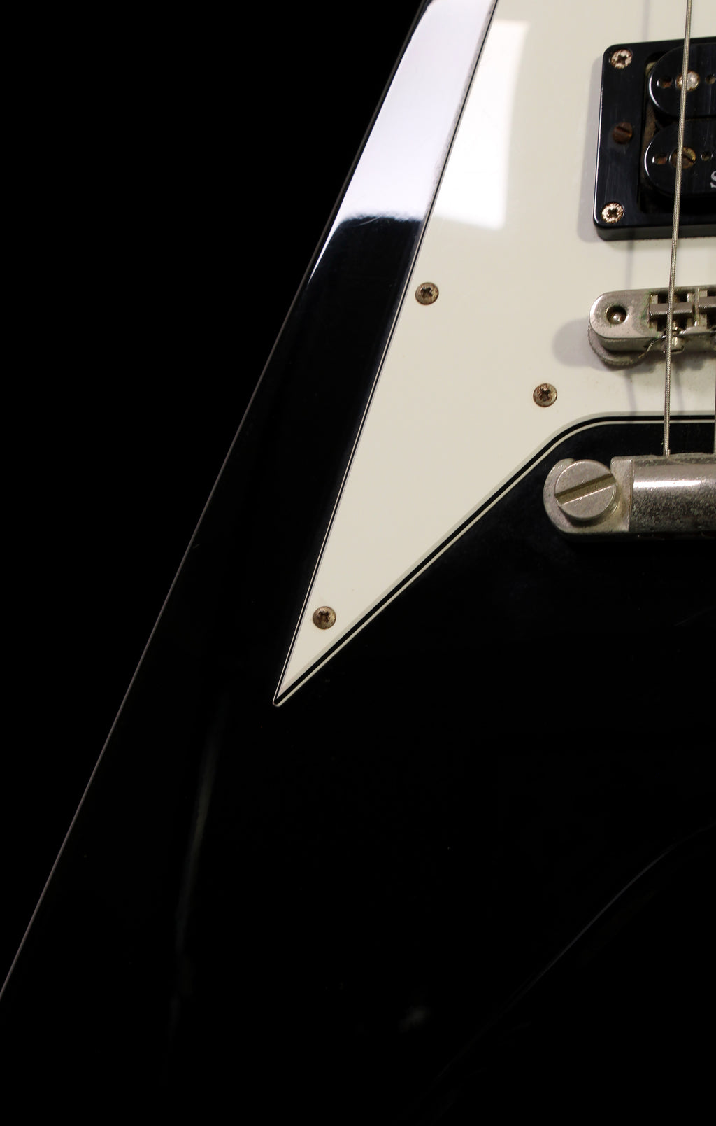Edwards by ESP E-FV-120D Flying V Ebony Seymour Duncan