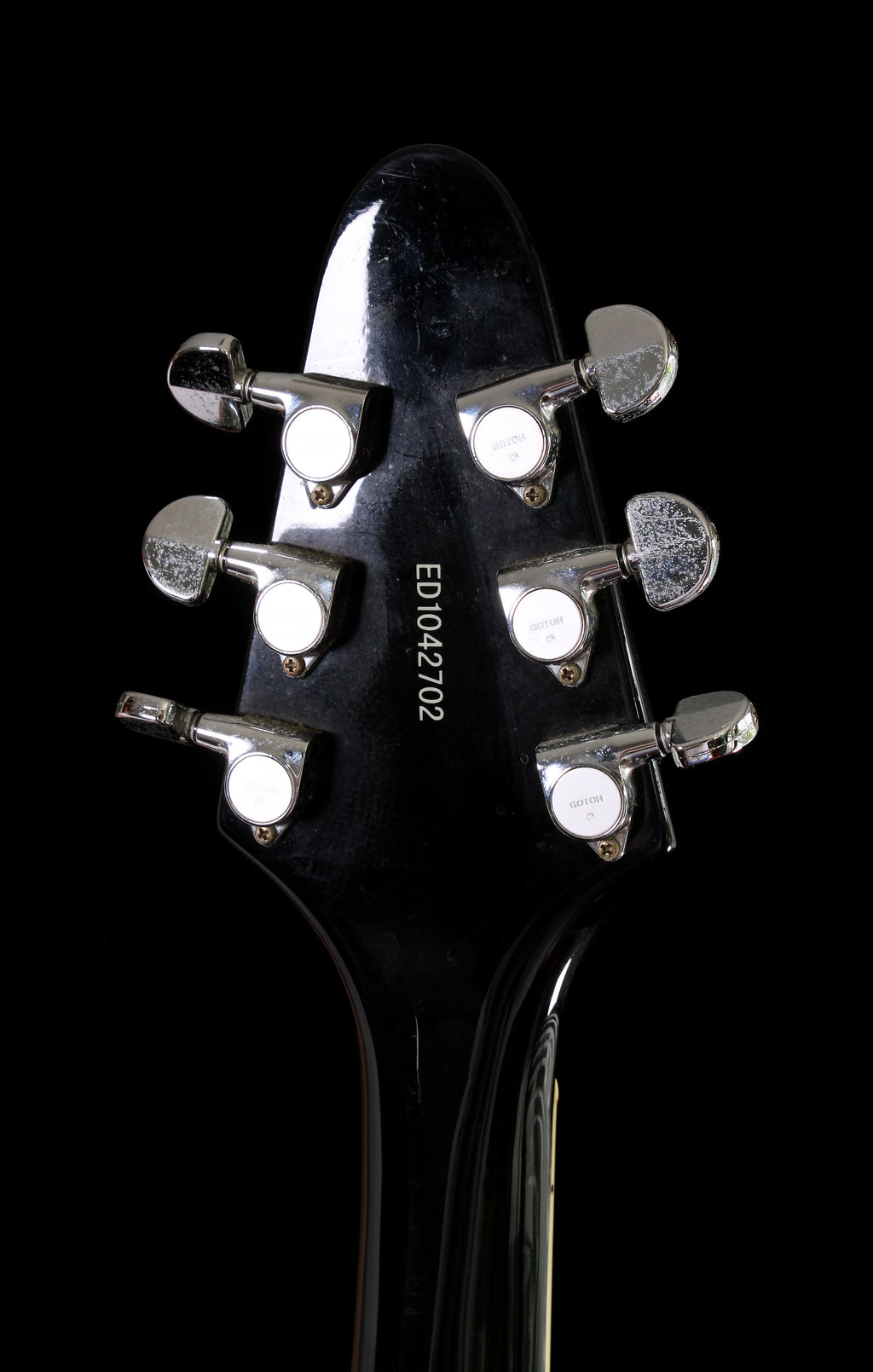Edwards by ESP E-FV-120D Flying V Ebony Seymour Duncan