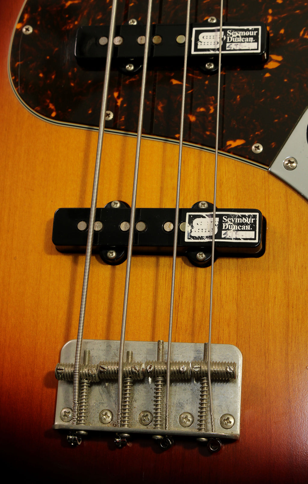 Edwards by ESP E-JB-105ALR Jazz Bass 3-Tone Sunburst