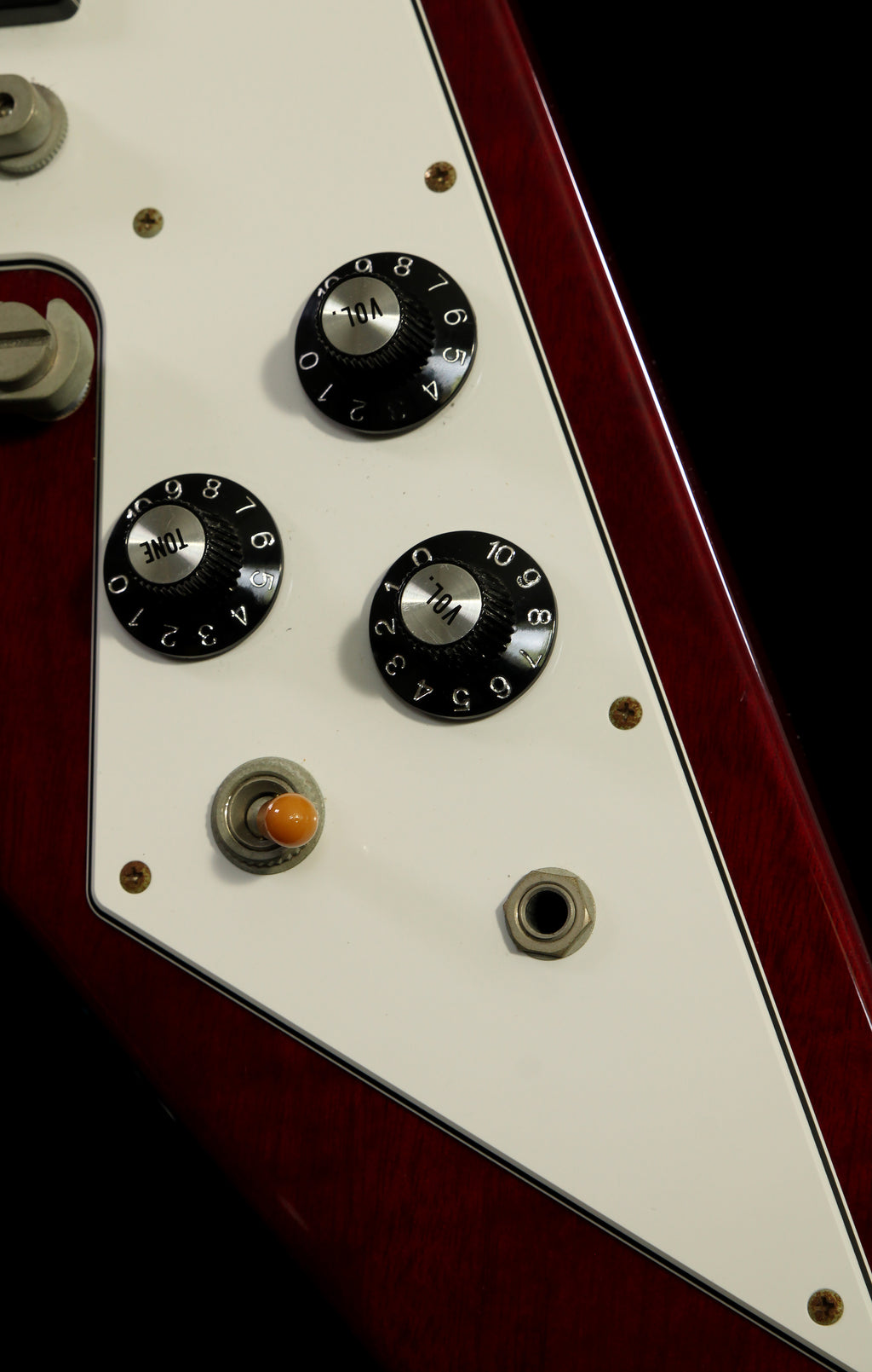 Edwards by ESP E-FV Flying V Cherry 2009 Seymour Duncan