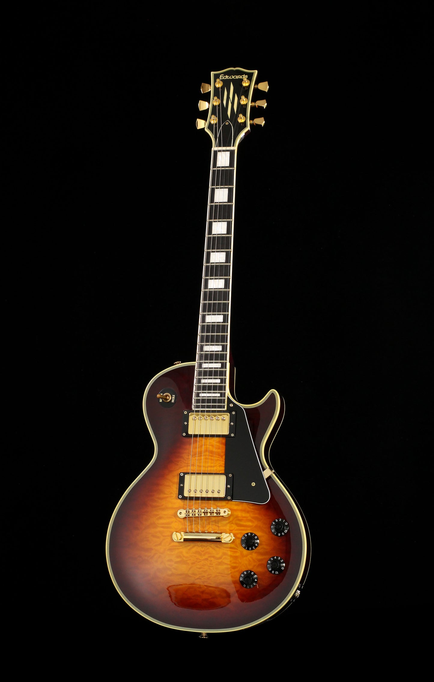 Edwards by ESP E-LP-110 CD/QM Tobacco Sunburst  Seymour Duncan 2011