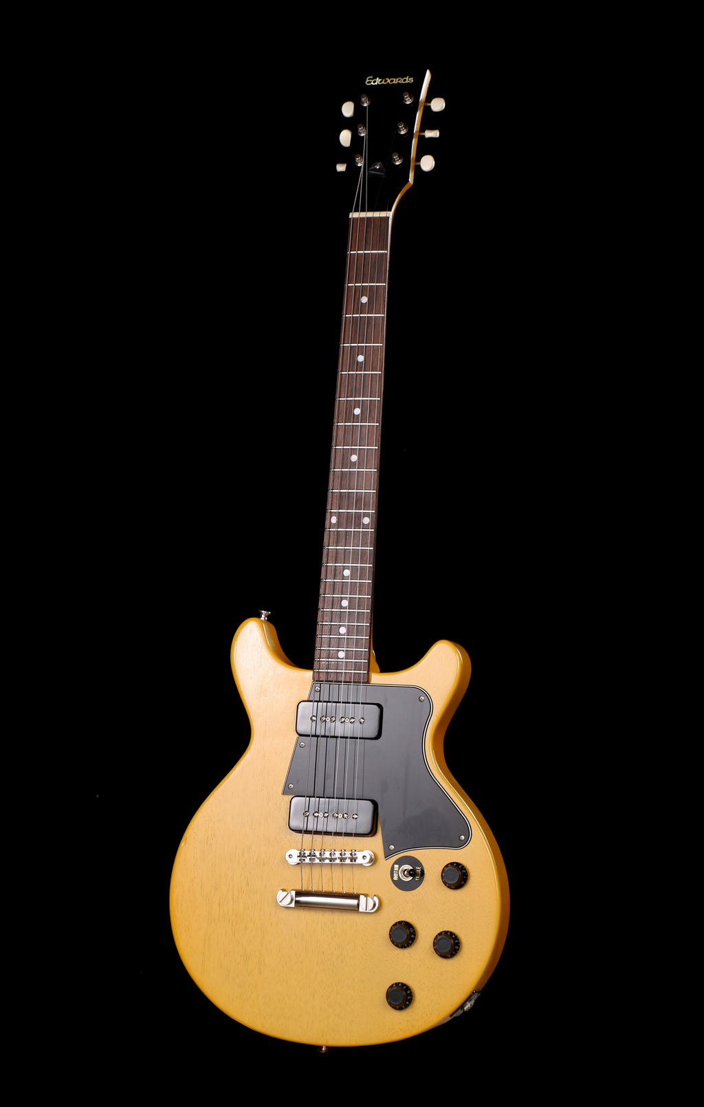 Edwards by ESP E-LS-115/LT/DC Les Paul Special Double Cut TV Yellow 2015
