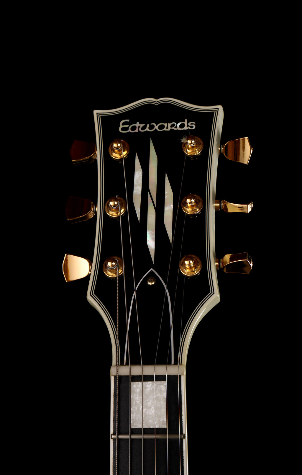 Edwards by ESP E-LPC Les Paul Custom White 2018