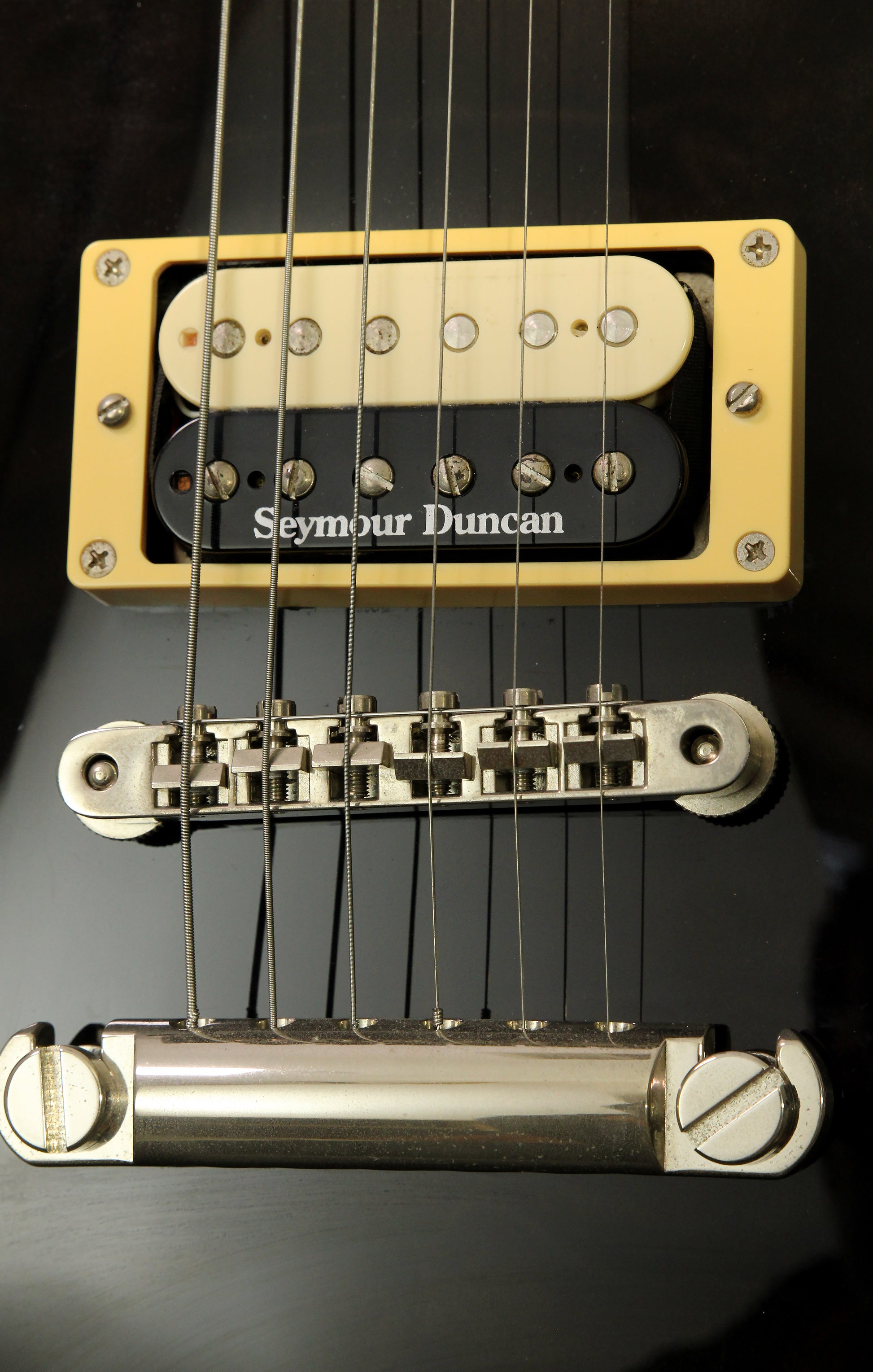Edwards by ESP E-LP-92SD/QM Les Paul Transparent Ebony Seymour Duncan 2008