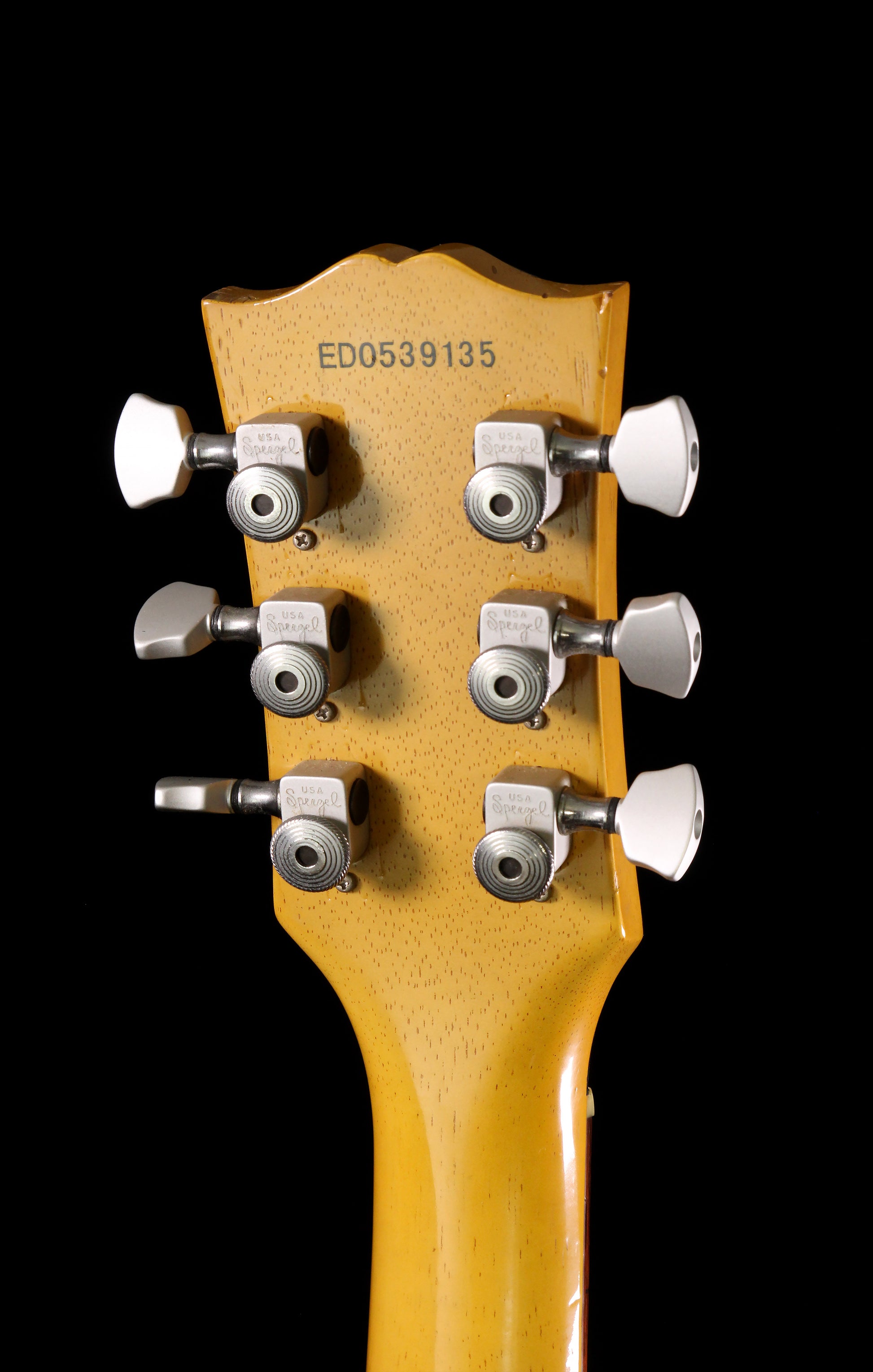 Edwards by ESP EJR-80LT LP Junior Double Cut Relic TV Yellow 2005 Seymour Duncan P90 and Upgraded Bridge