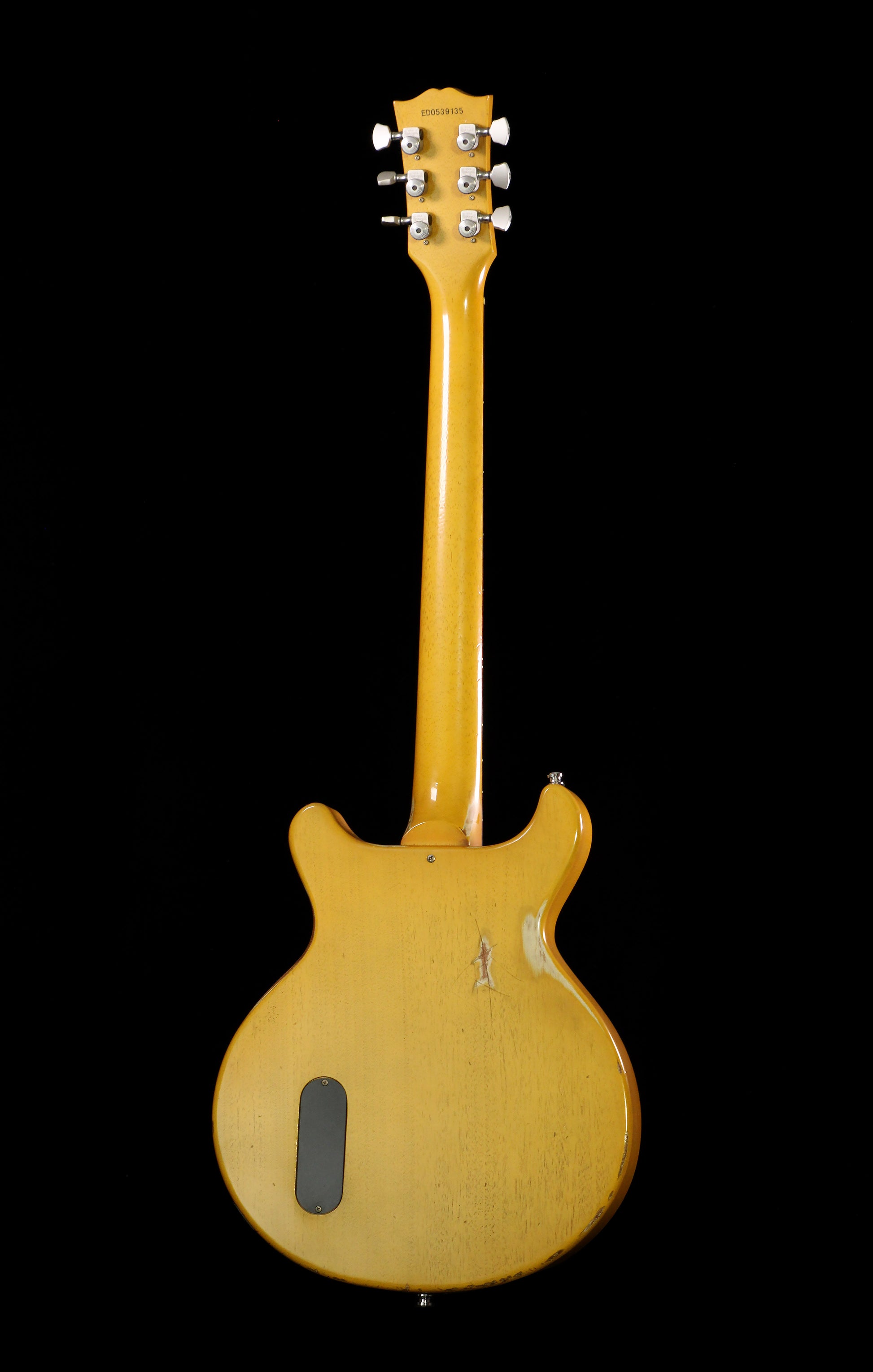 Edwards by ESP EJR-80LT LP Junior Double Cut Relic TV Yellow 2005 Seymour Duncan P90 and Upgraded Bridge