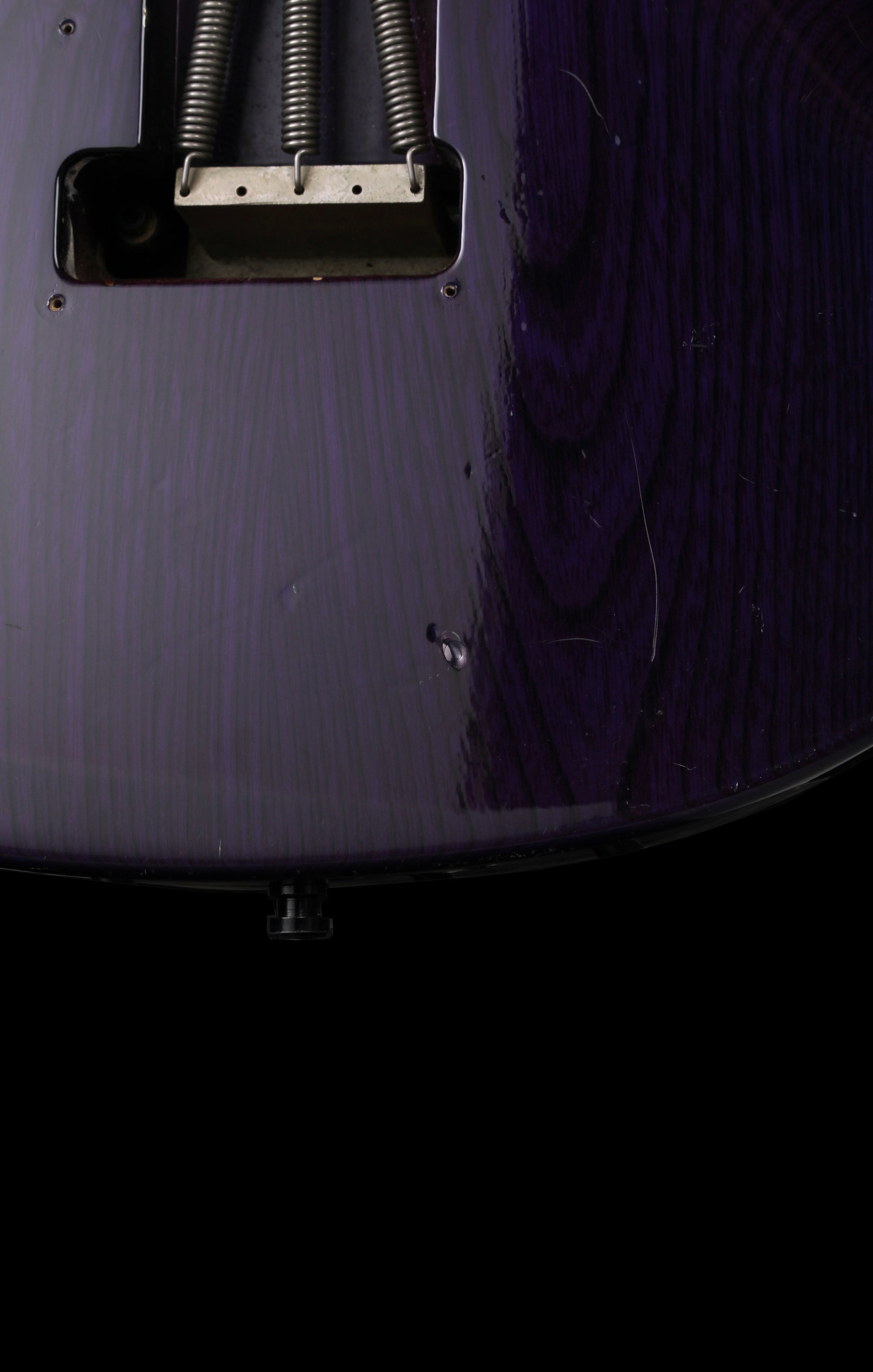ESP Maverick Deluxe Transparent Purple, Pearloid Pickguard, Seymour Duncan Pickups, Floyd Rose