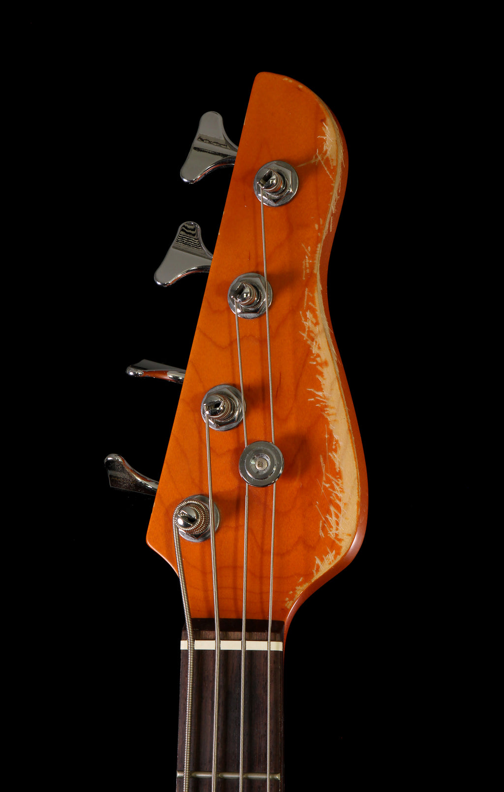 ESP x Overdrive Kira☆Kira Precision Bass Relic White Seymour Duncan