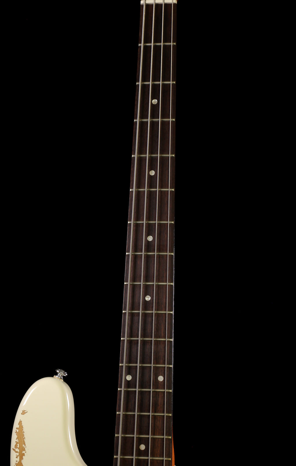 ESP x Overdrive Kira☆Kira Precision Bass Relic White Seymour Duncan