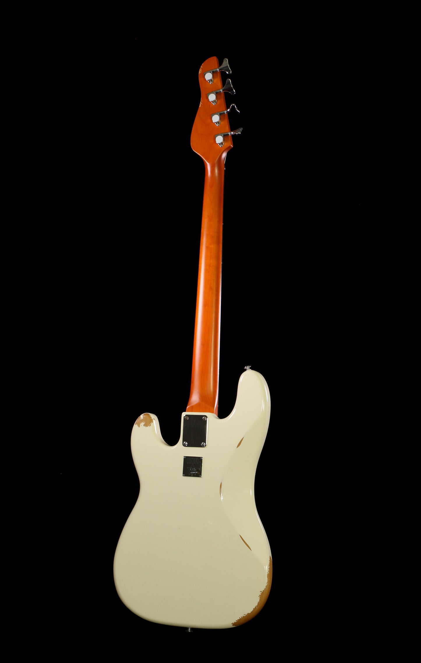 ESP x Overdrive Kira☆Kira Precision Bass Relic White Seymour Duncan