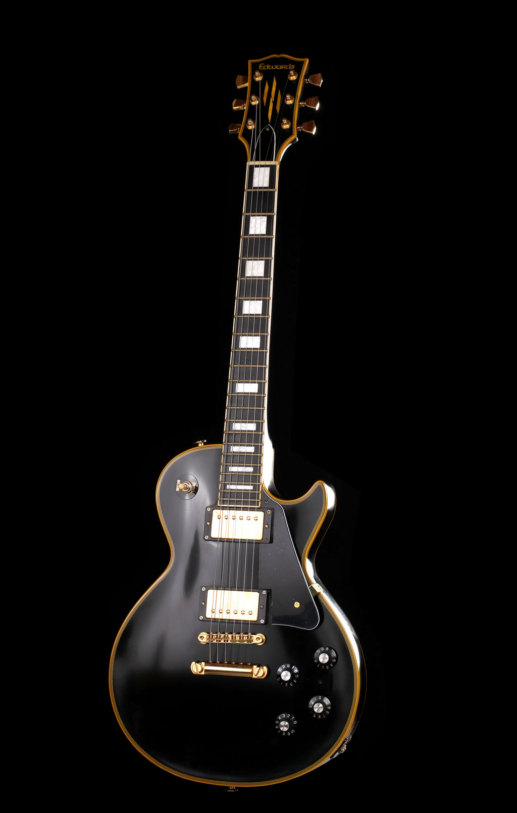 Edwards Les Paul by ESP E-LP-113 LTC Les Paul Custom Ebony 2007