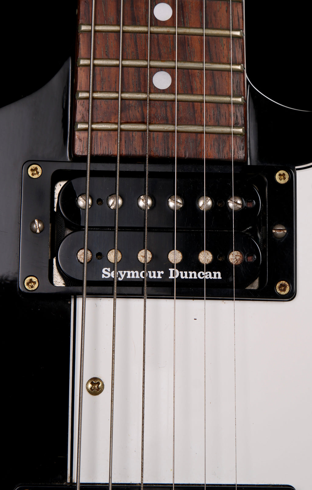Edwards by ESP E-EX Explorer Ebony / Gold Hardware 2014 Seymour Duncan Pickups