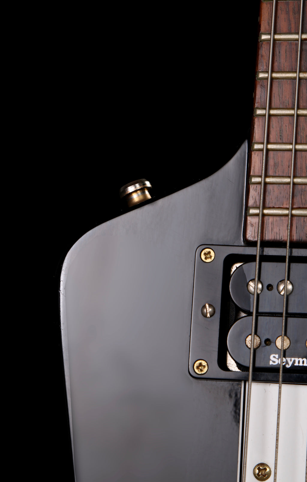 Edwards by ESP E-EX Explorer Ebony / Gold Hardware 2014 Seymour Duncan Pickups
