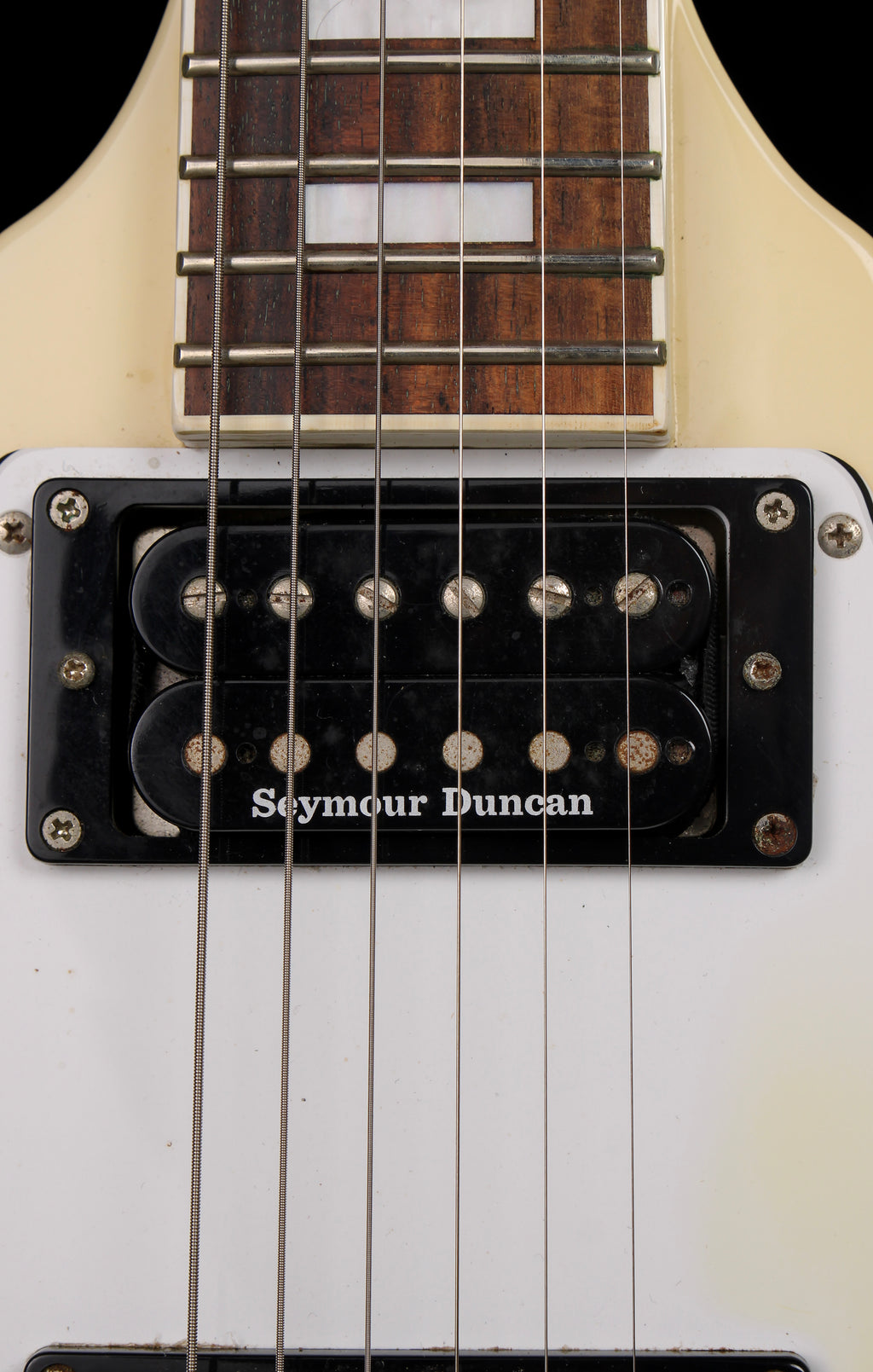 Edwards by ESP E-FV-120D Vintage White Seymour Duncan 2014