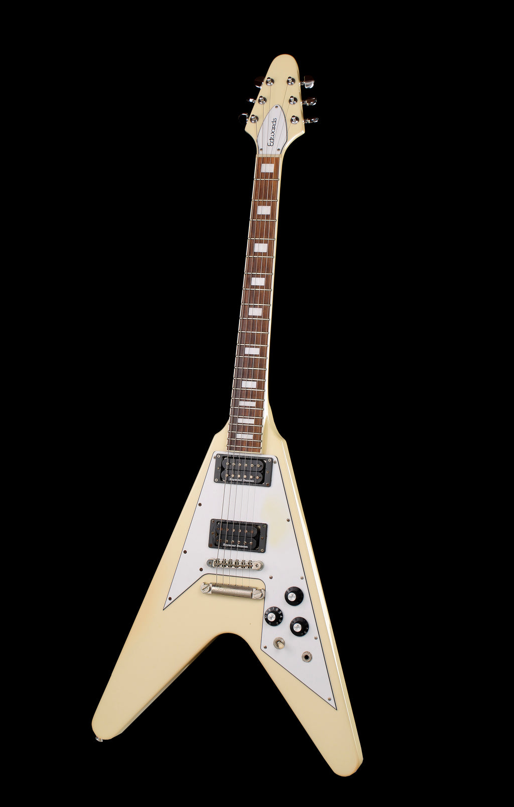Edwards by ESP E-FV-120D Vintage White Seymour Duncan 2014