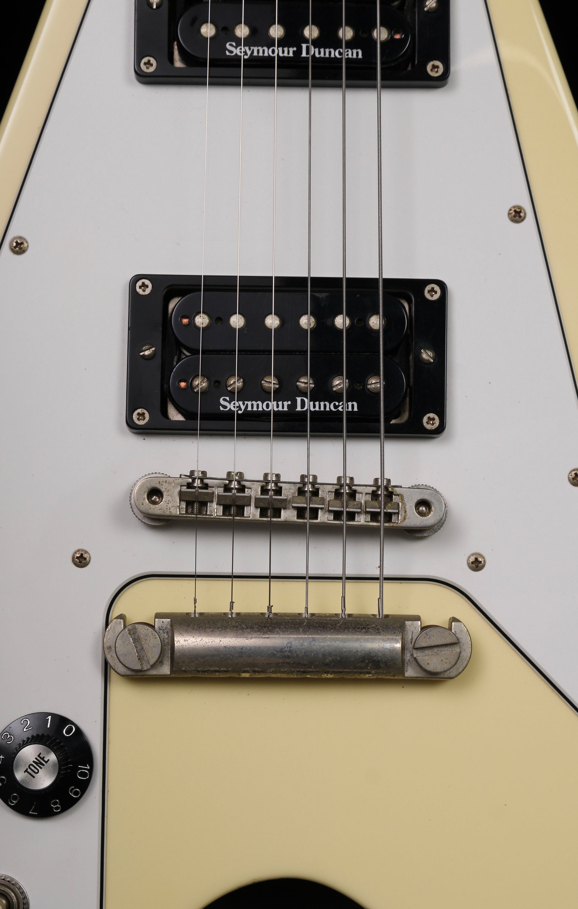 Edwards by ESP E-FV-120D Vintage White Seymour Duncan Left Handed