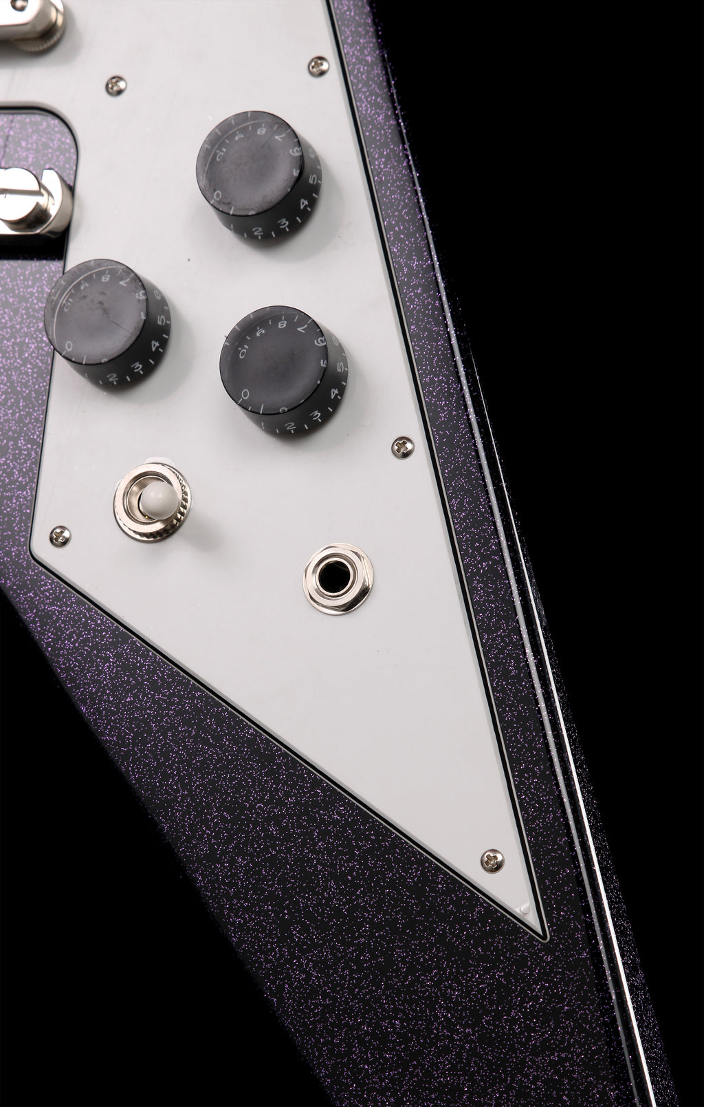 Edwards by ESP E-FV Flying V Purple Sparkle 2025 EMGs