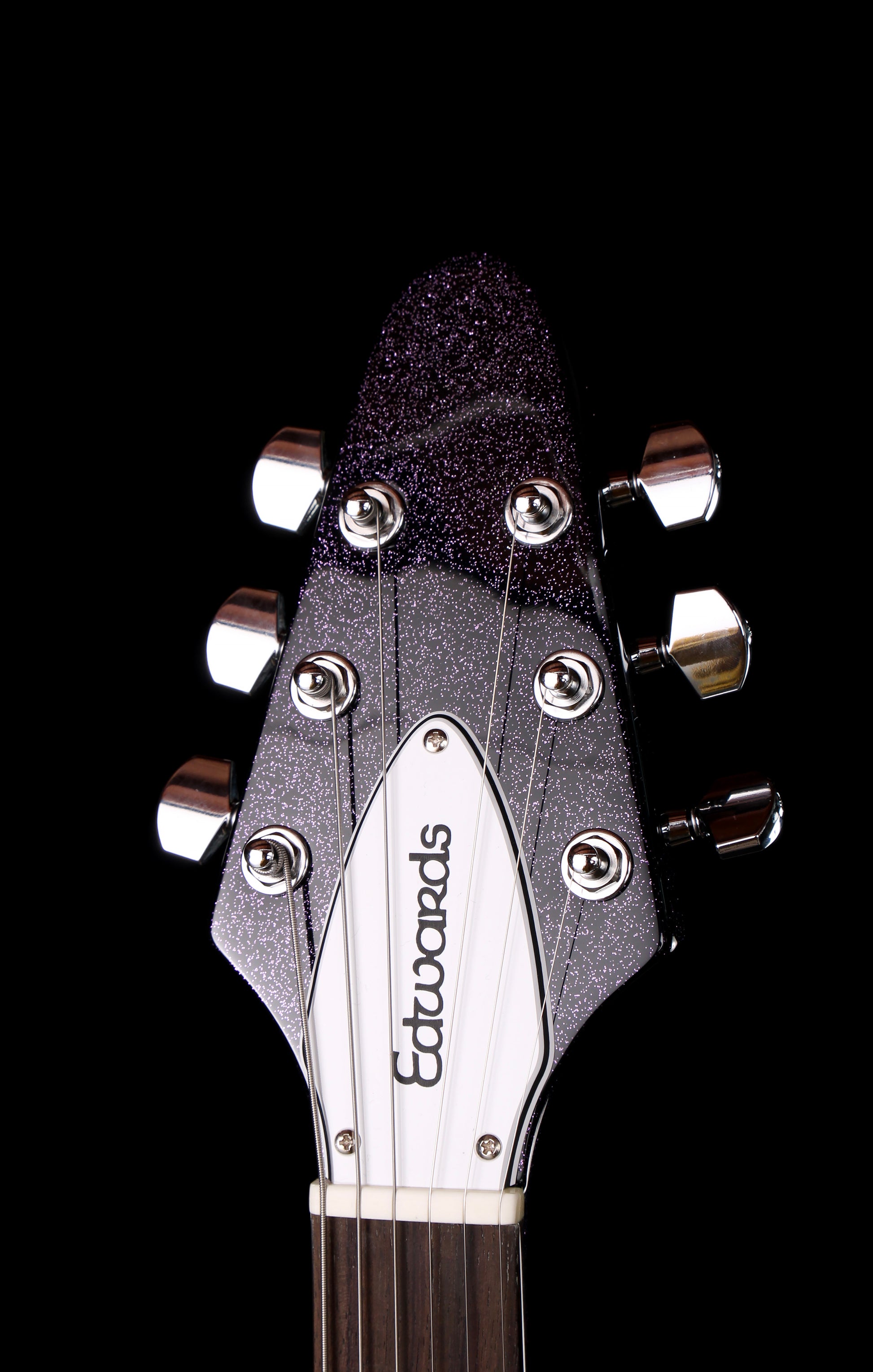 Edwards by ESP E-FV Flying V Purple Sparkle 2025 EMGs