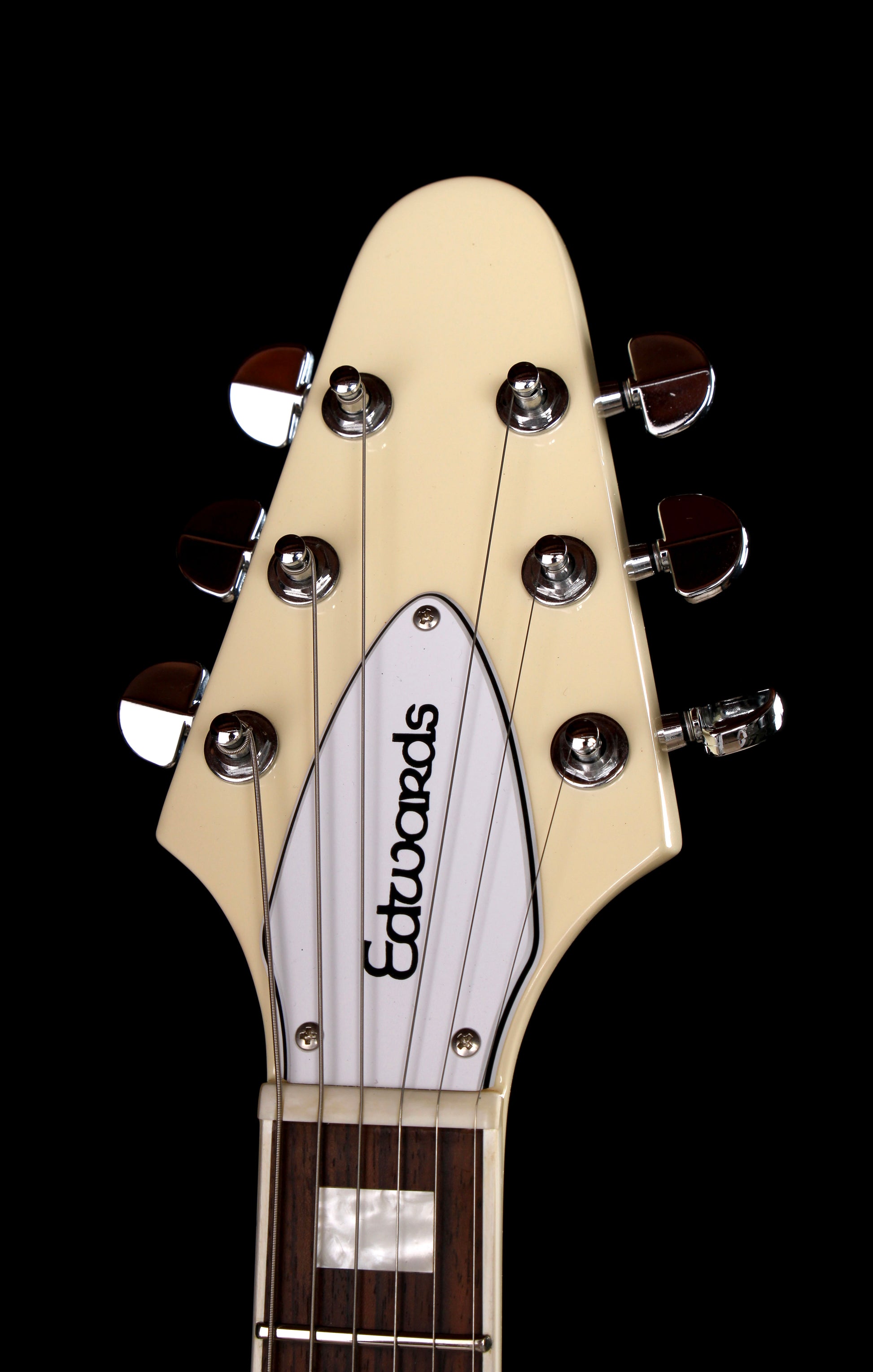 Edwards by ESP E-FV Flying V Vintage White