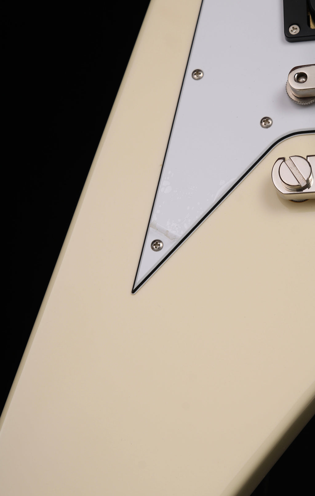 Edwards by ESP E-FV Flying V Vintage White