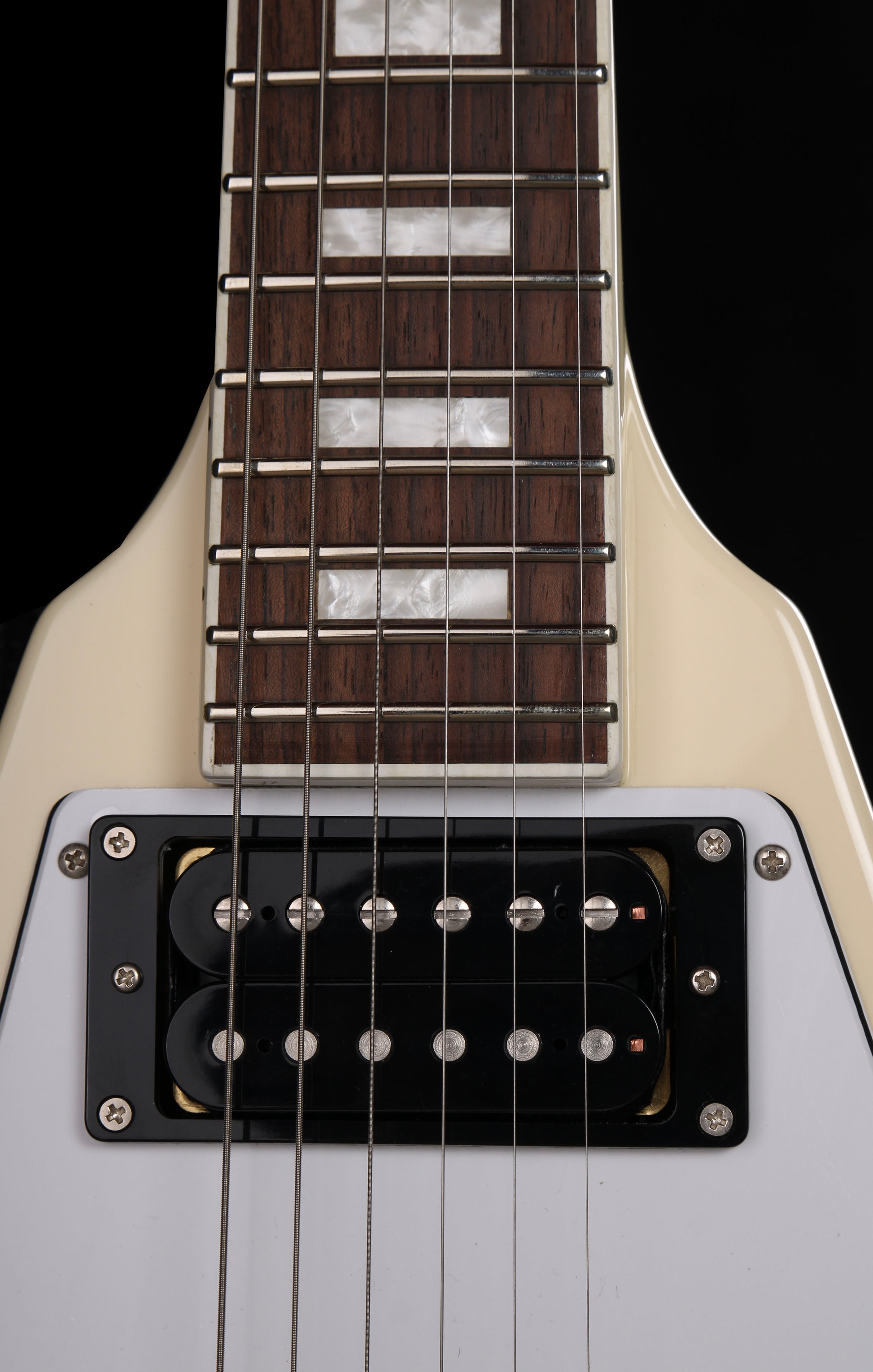 Edwards by ESP E-FV Flying V Vintage White