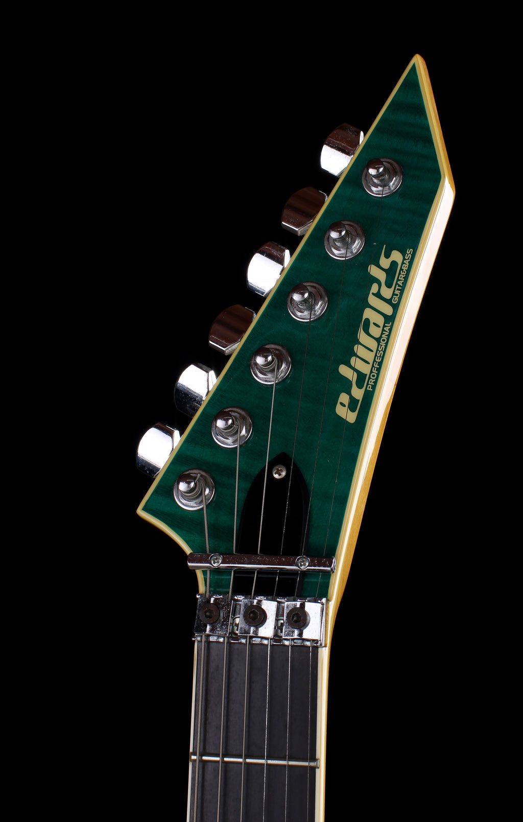 Edwards by ESP E-HR 145 QM See Through Green Seymour Duncan Floyd Rose