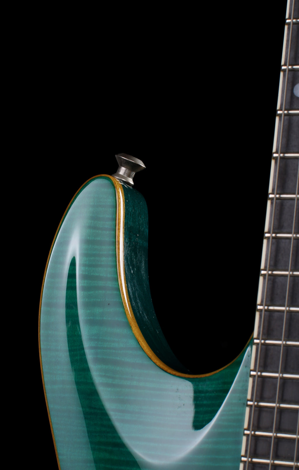 Edwards by ESP E-HR 145 QM See Through Green Seymour Duncan Floyd Rose