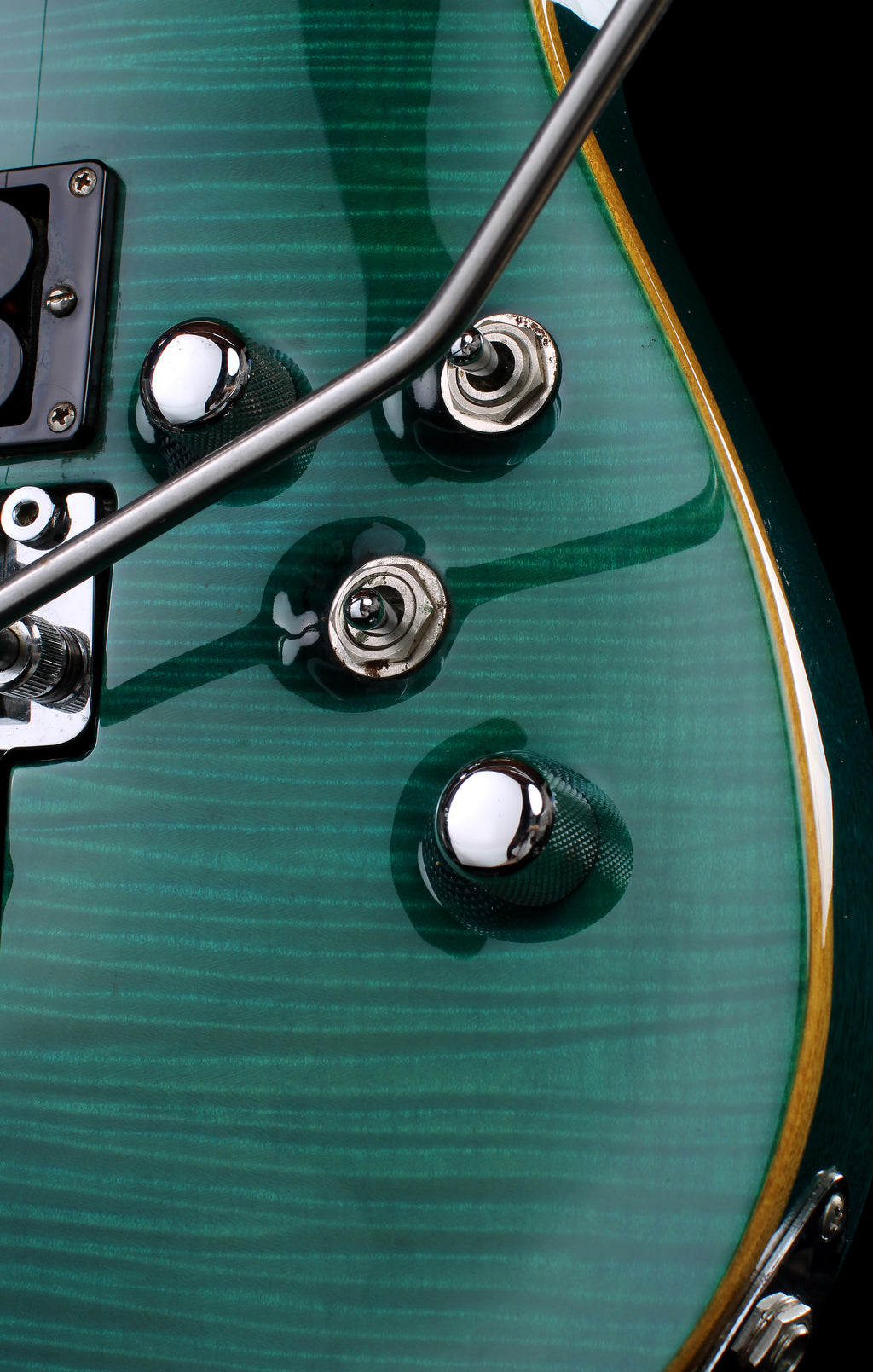 Edwards by ESP E-HR 145 QM See Through Green Seymour Duncan Floyd Rose