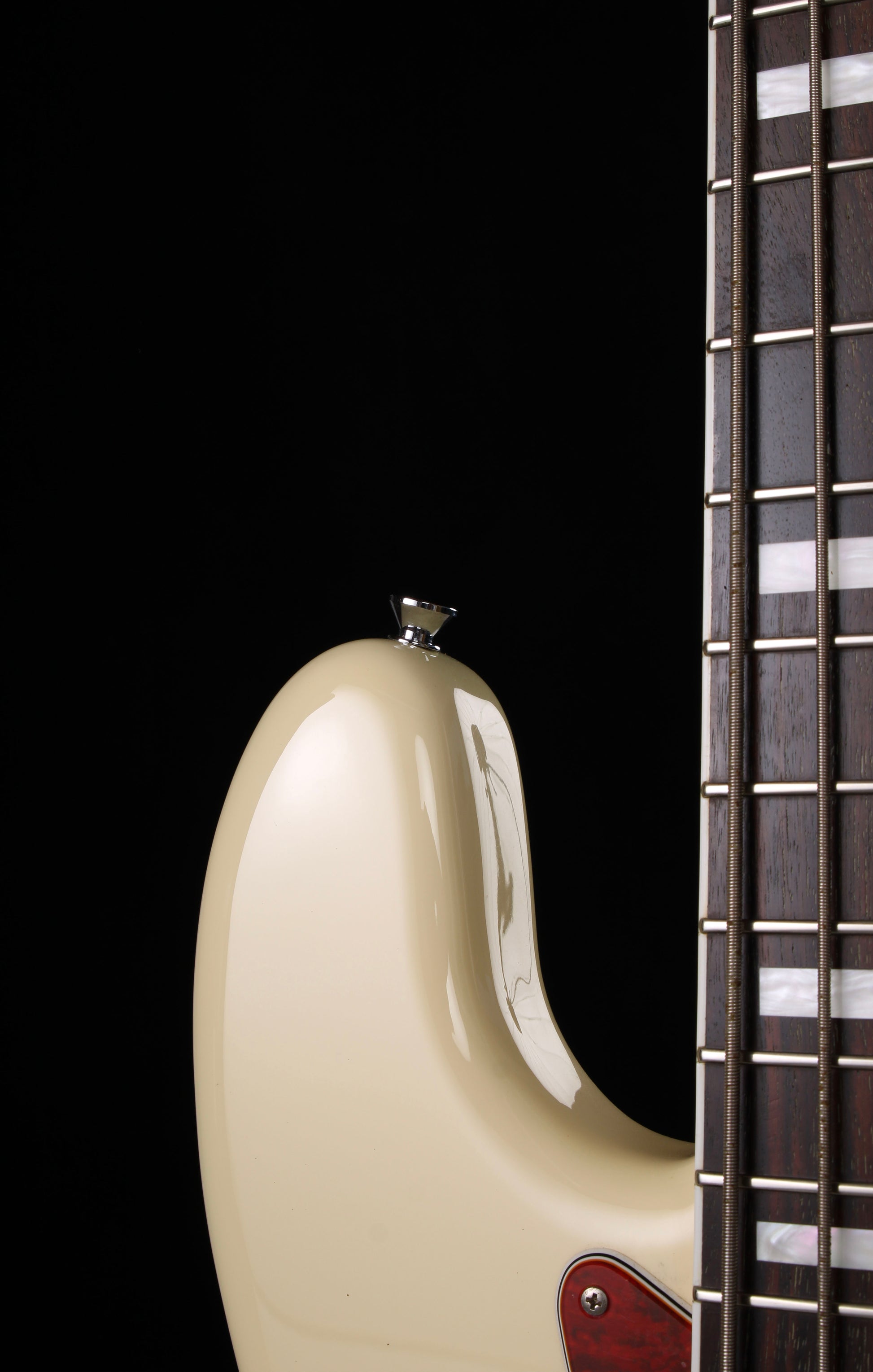 Edwards by ESP E-JB-130ALR Jazz Bass Vintage White 2015 Seymour Duncan Pickups