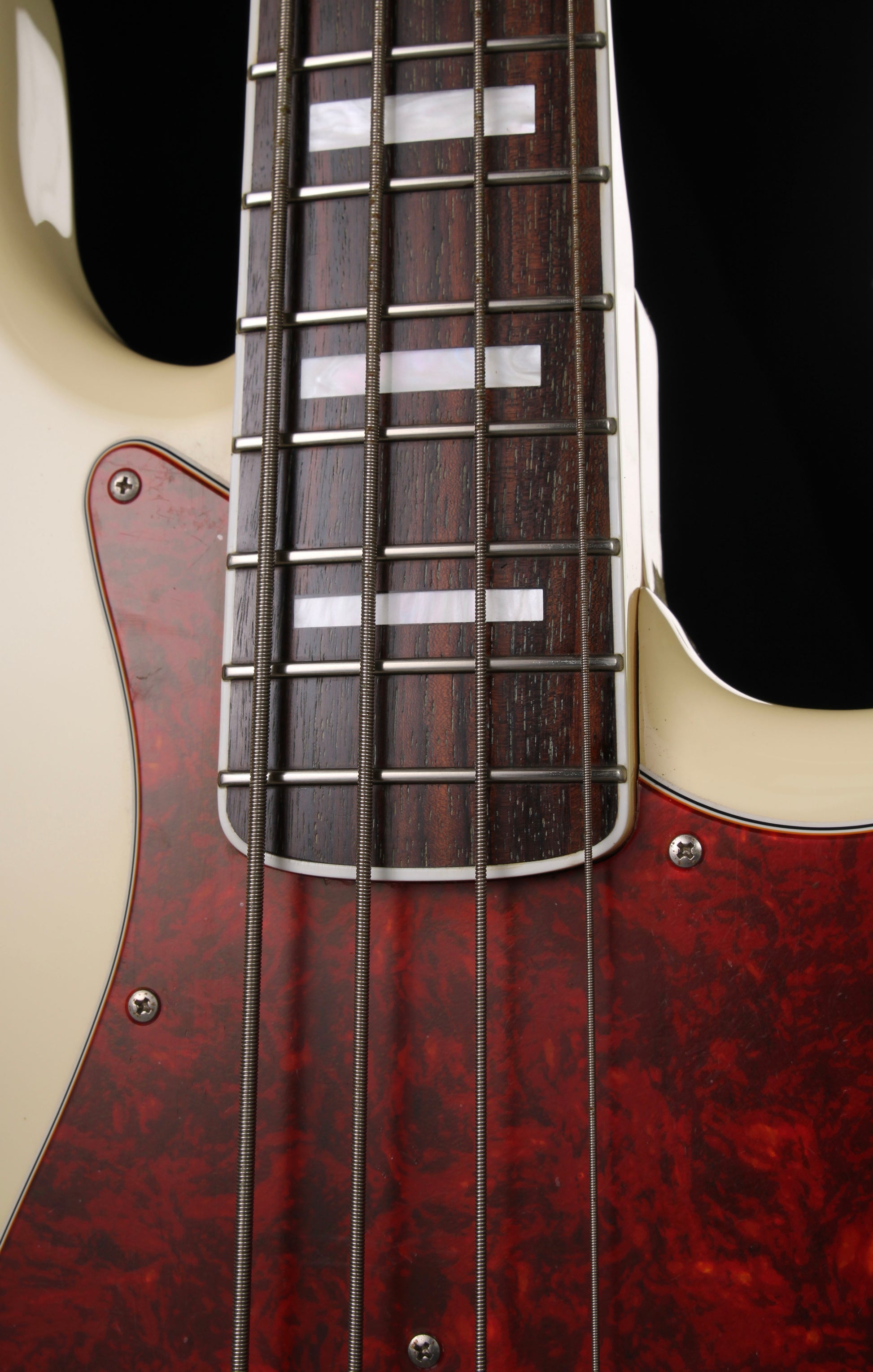 Edwards by ESP E-JB-130ALR Jazz Bass Vintage White 2015 Seymour Duncan Pickups