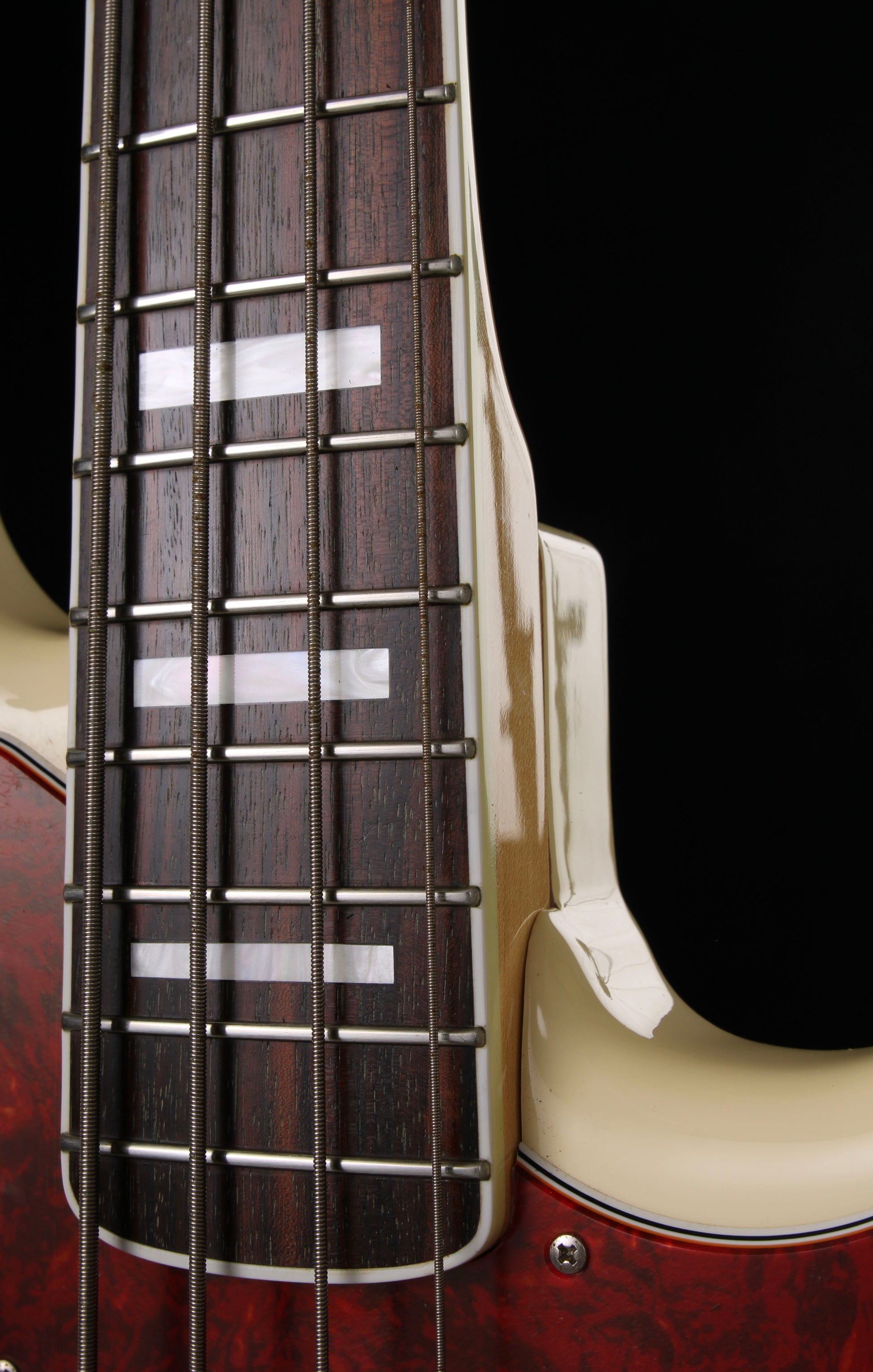 Edwards by ESP E-JB-130ALR Jazz Bass Vintage White 2015 Seymour Duncan Pickups