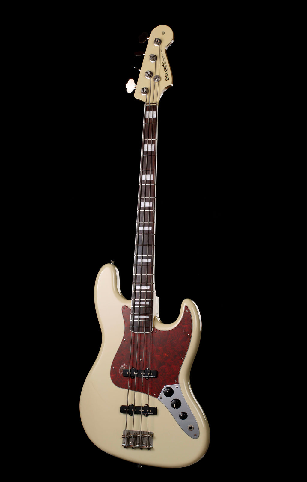 Edwards by ESP E-JB-130ALR Jazz Bass Vintage White 2015 Seymour Duncan Pickups