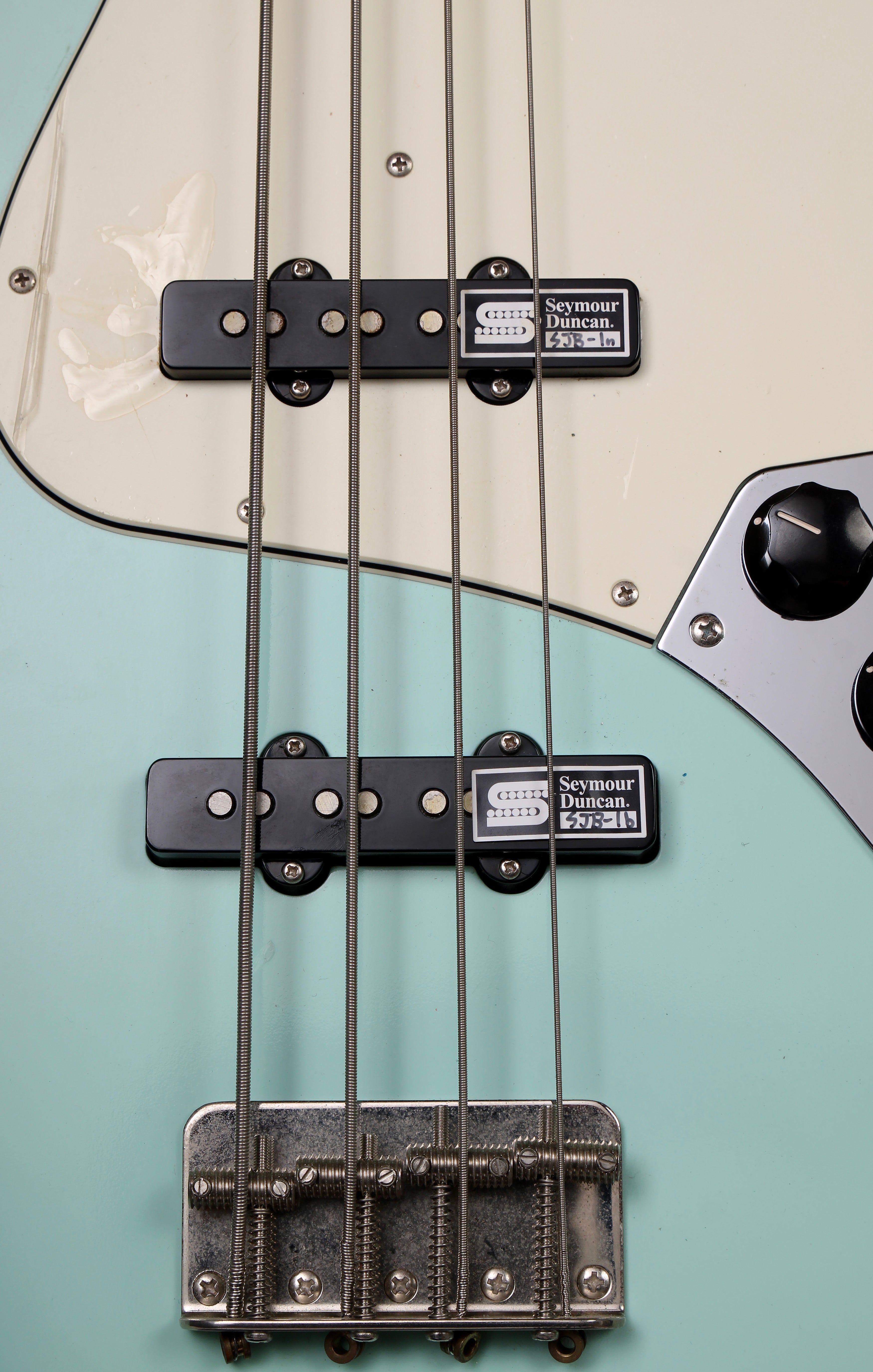 Edwards by ESP E-JB Jazz Bass Surf Green 2011 Seymour Duncan