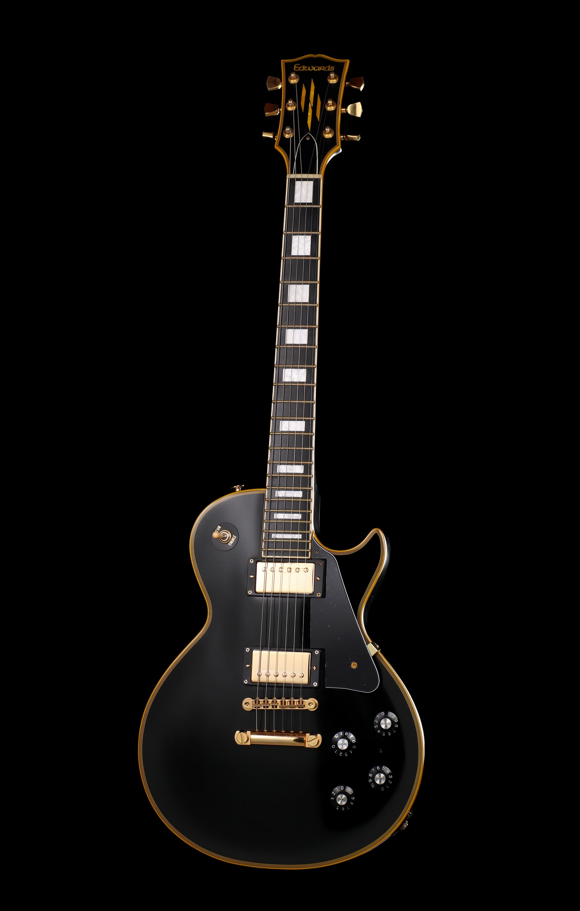 Edwards by ESP E-LP-113 LTC Les Paul Custom Ebony 2007