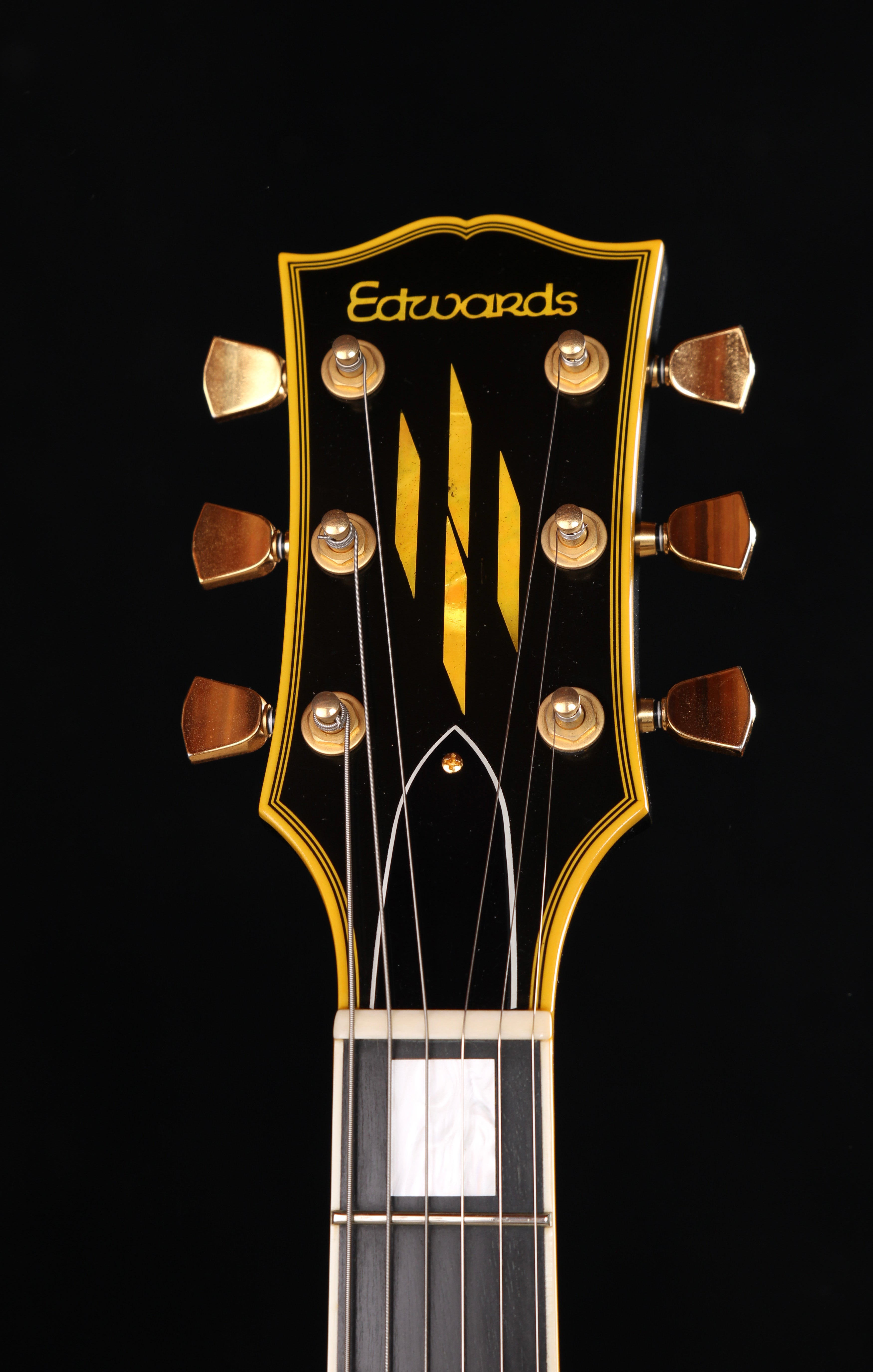 エドワーズ by ESP E-LP-113\LTC Edwards by ESP E-LP-113 LTC Les Paul Custom Ebony 2009