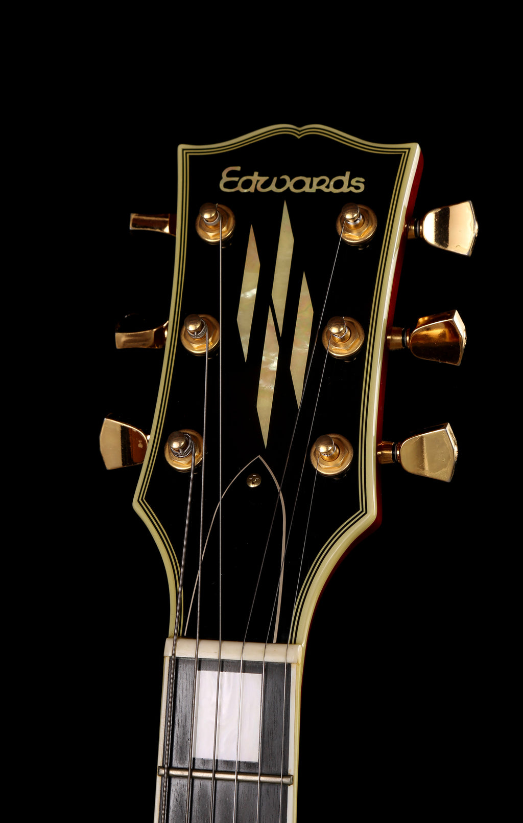 Edwards by ESP E-LP-120CD/QM Les Paul Custom Cherry Sunburst Quilt Top 2012 Seymour Duncan Pickups
