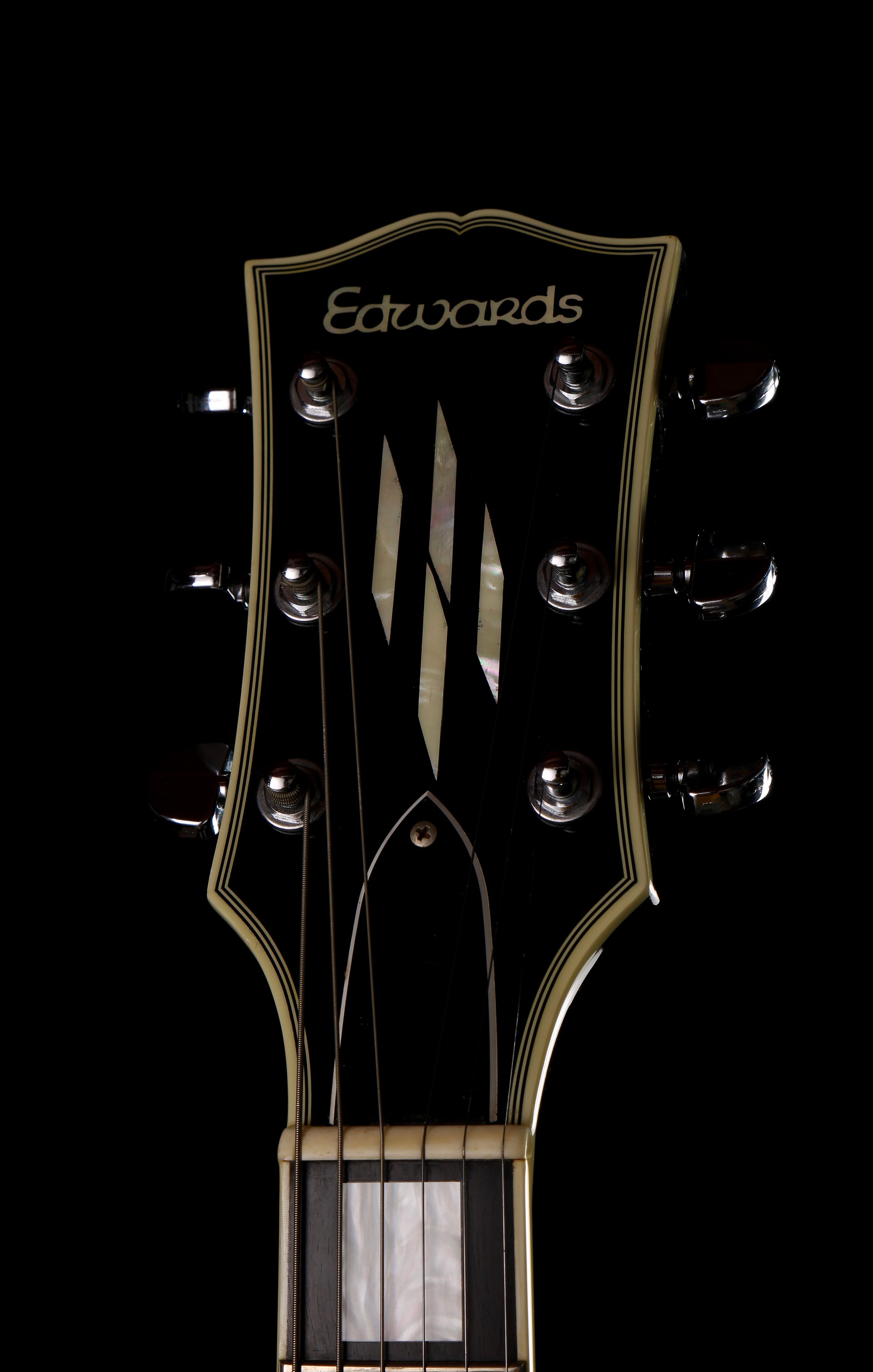 Edwards by ESP E-LP-130CD JS John Sykes Ebony 2007 Seymour Duncan PIckups